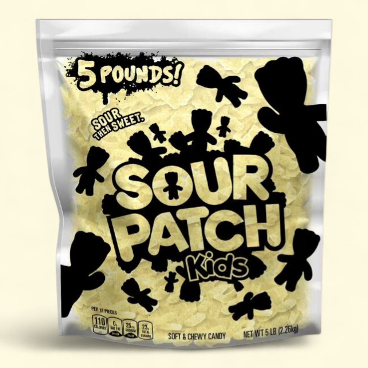 Bonbons moelleux et tendres SOUR PATCH KIDS à l'ananas, 2,27 kg