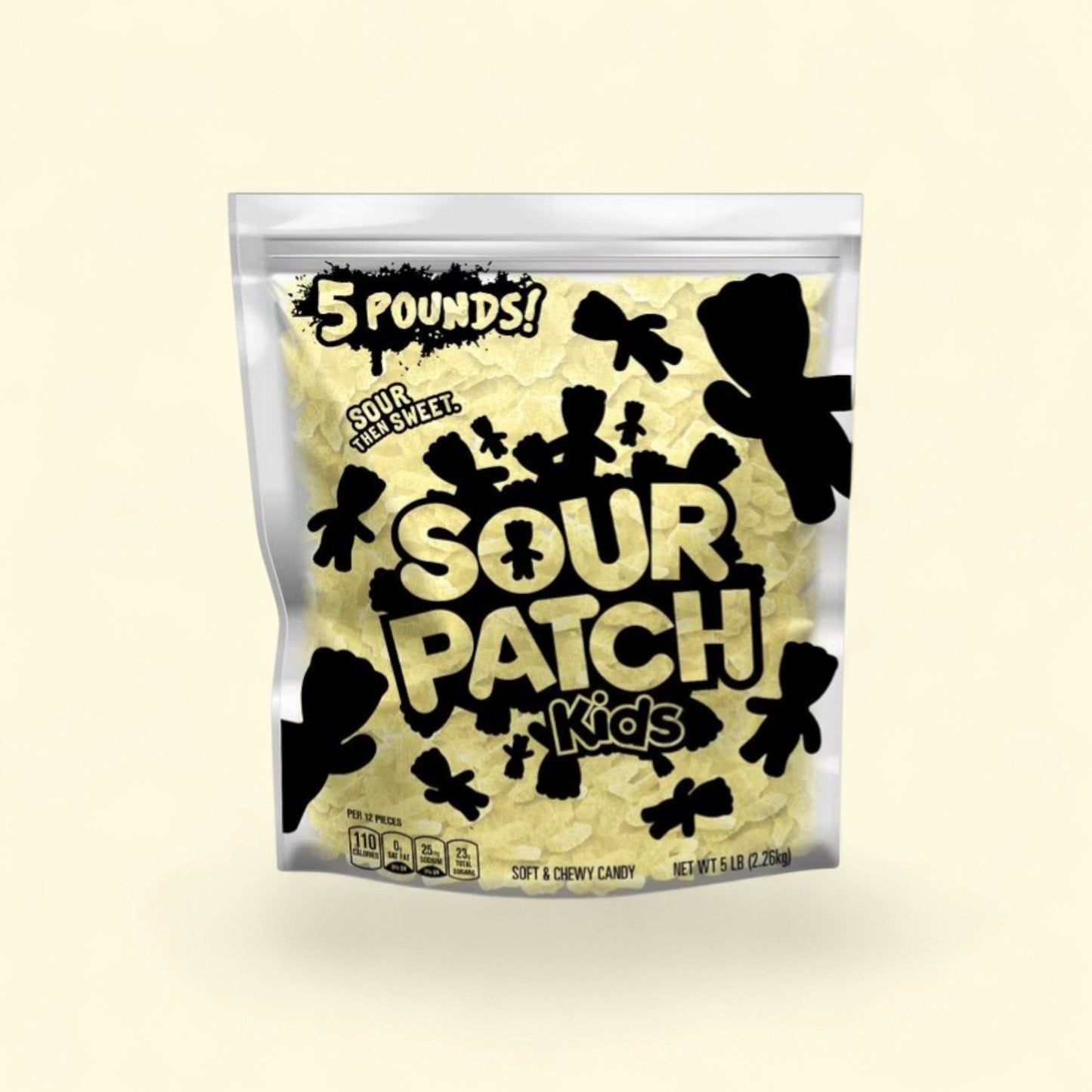 SOUR PATCH KIDS Pineapple Soft & Chewy Candy, 5 LB — authentic US product shipped worldwide by Treatspree