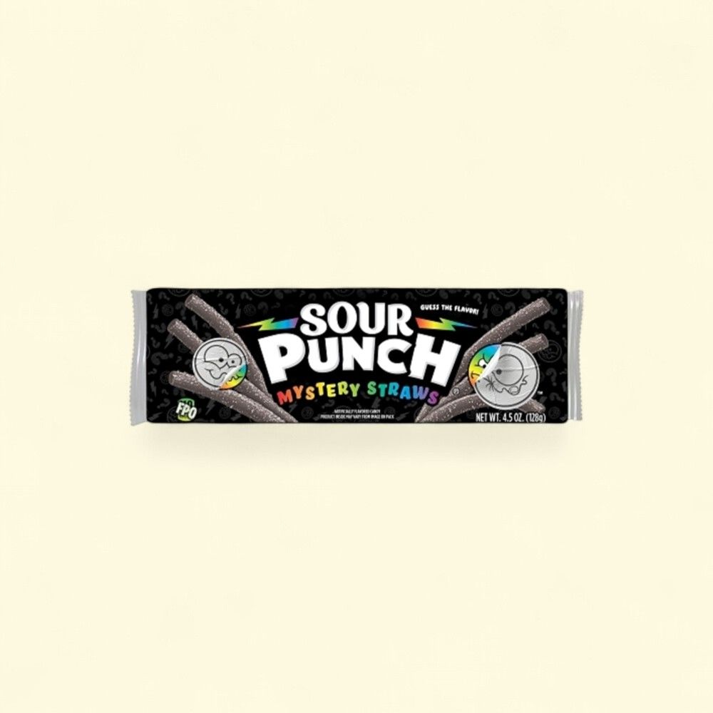 Sour Punch Mystery Straws, 4.5 oz — authentic US product shipped worldwide by Treatspree