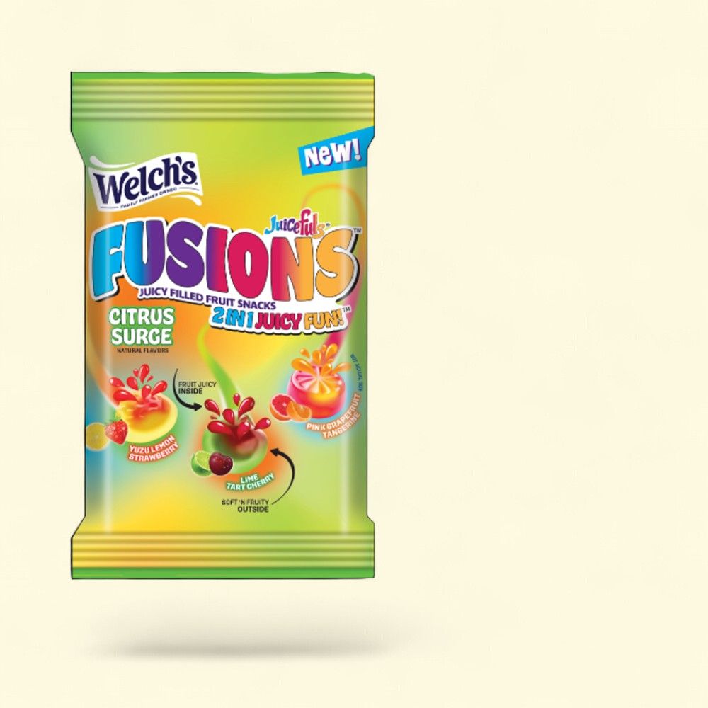 Welch's Citrus Surge Juicy Filled Fruit Snacks, 4oz — authentic US product shipped worldwide by Treatspree