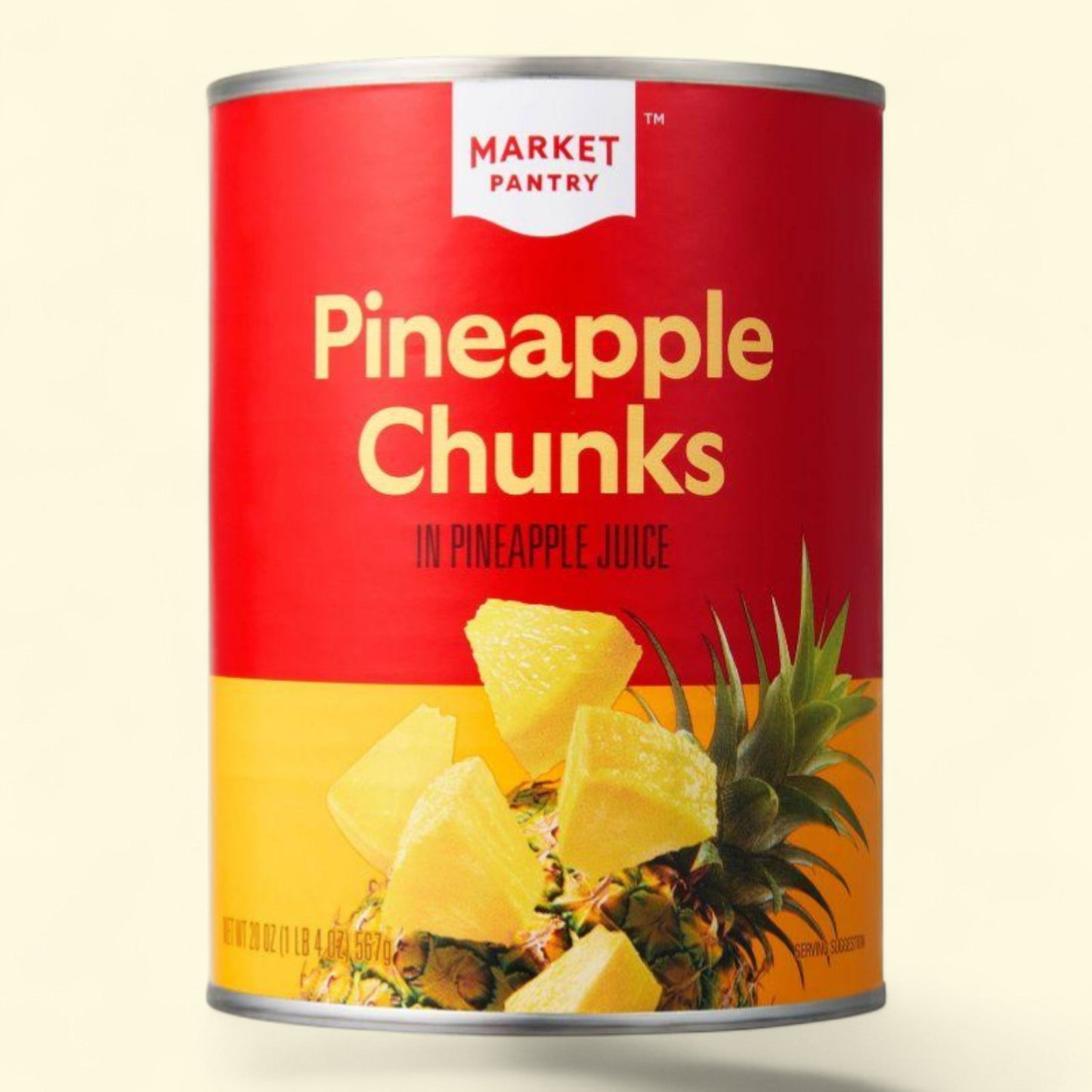 Market Pantry, Pineapple Chunks, 20oz — authentic US product shipped worldwide by Treatspree