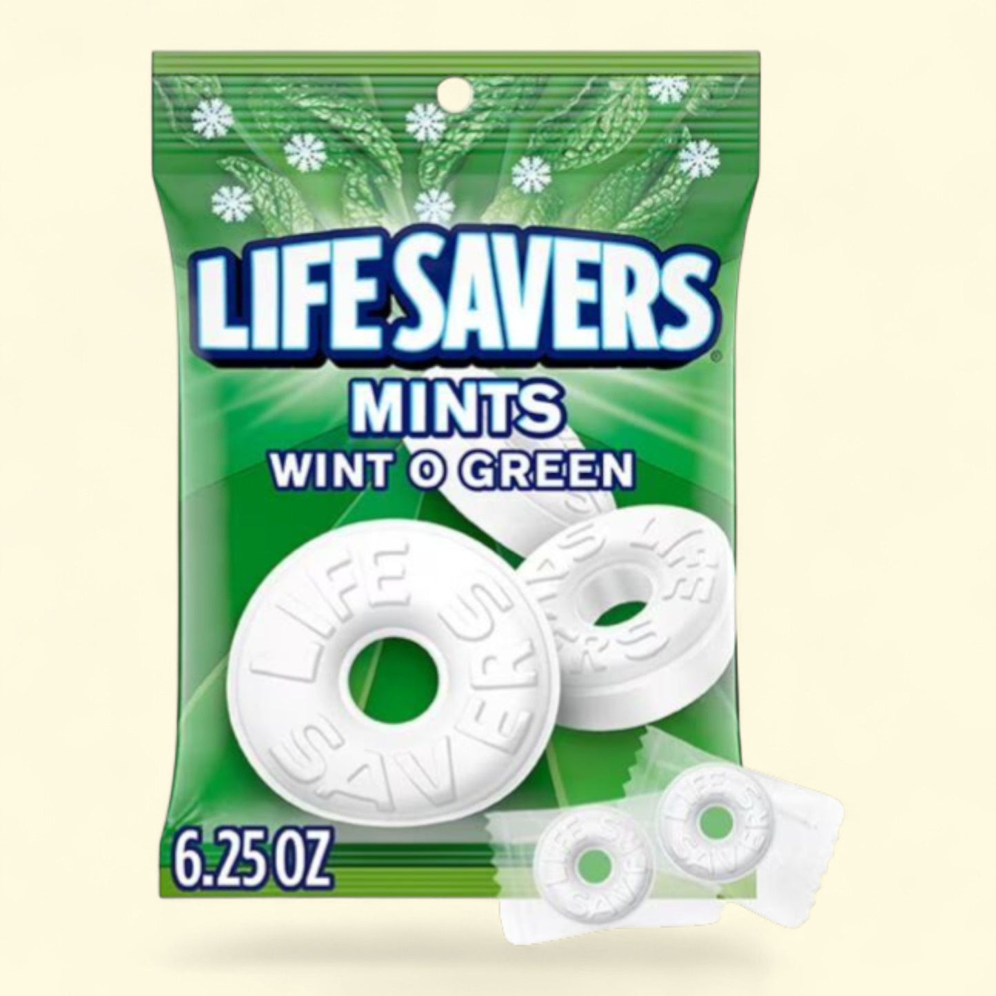 Life Savers Wint-O-Green Breath Mints, 6.25 oz.