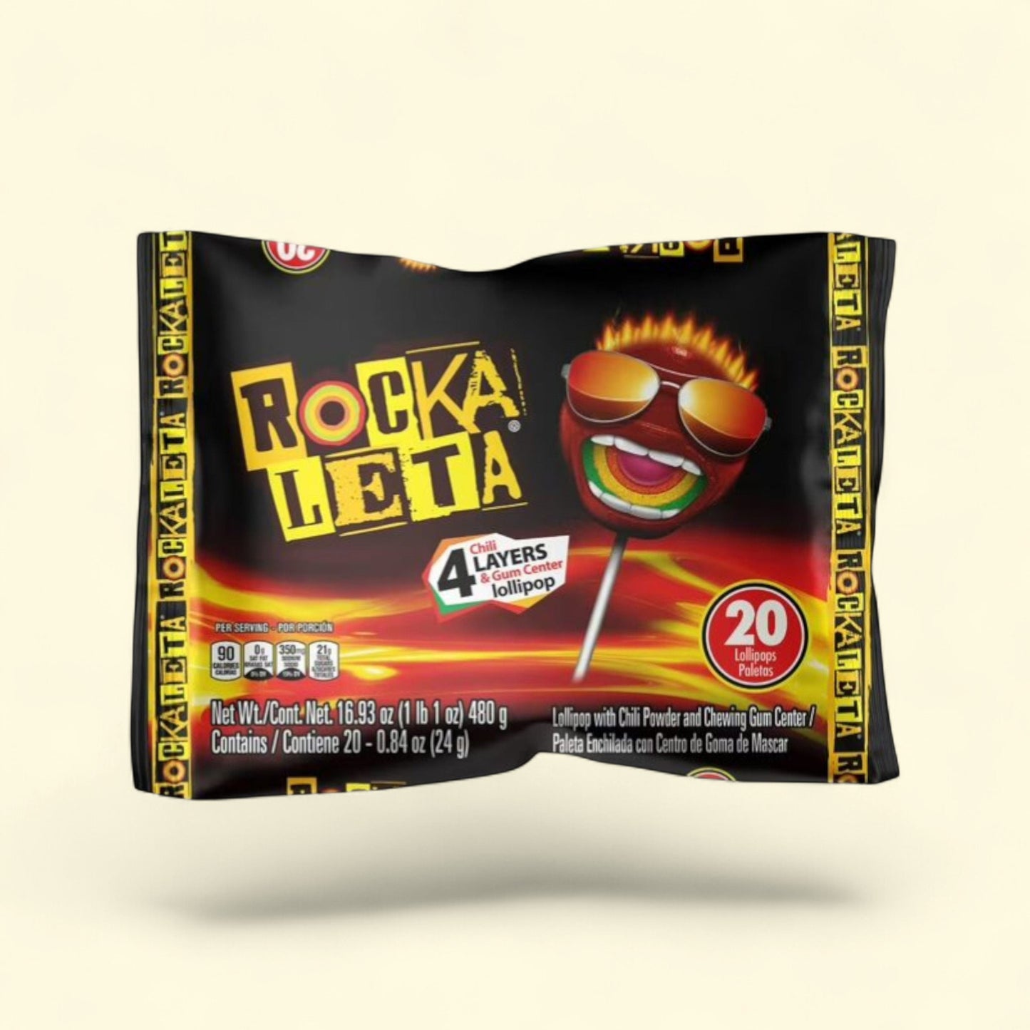 Sonric's Rockaleta Lollipops, 20 Count — authentic US product shipped worldwide by Treatspree