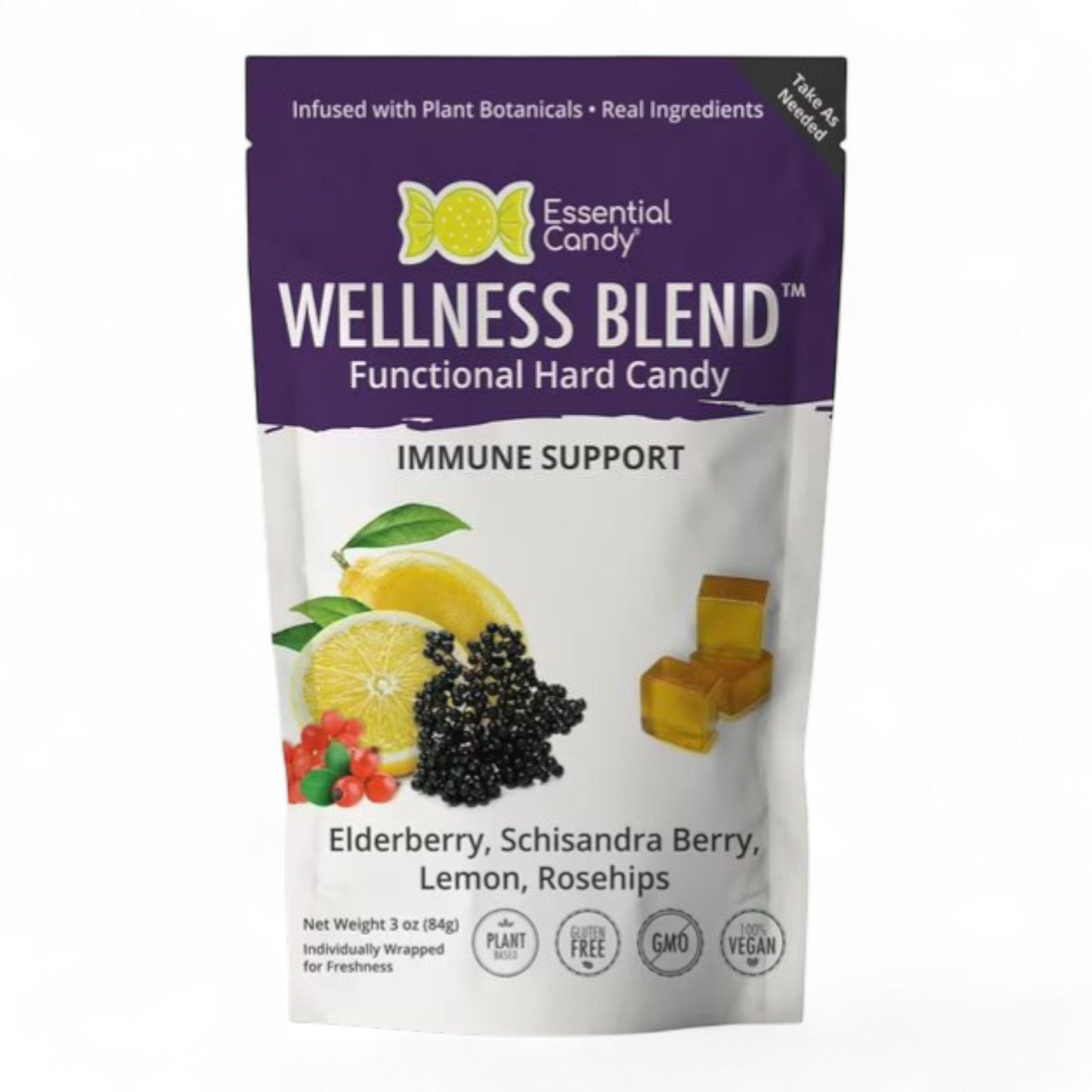 Essential Candy Wellness Blend Hard Candy, 3oz Bag