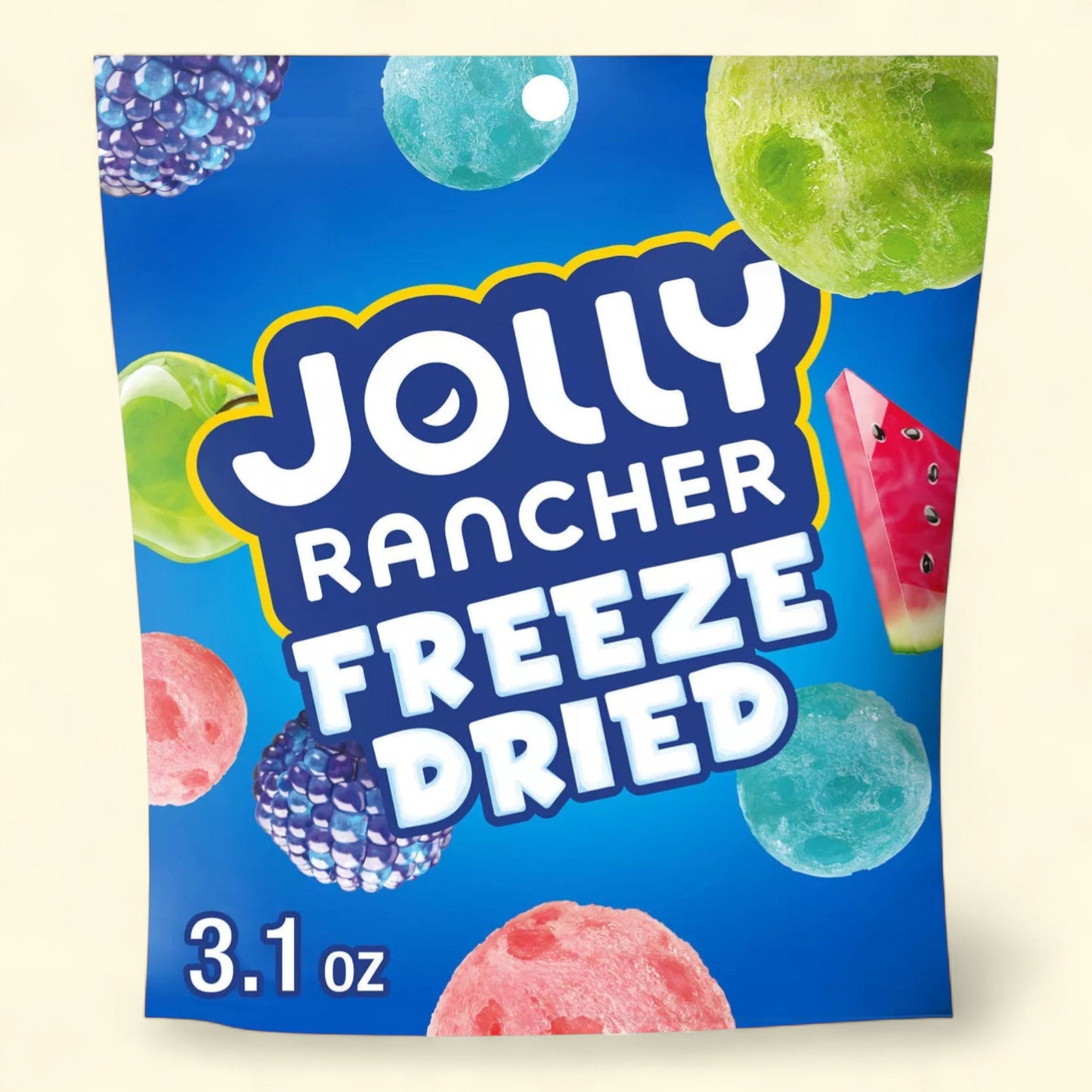 Jolly Rancher Freeze Dried Original Fruit Flavored Candy, 3.1oz — authentic US product shipped worldwide by Treatspree