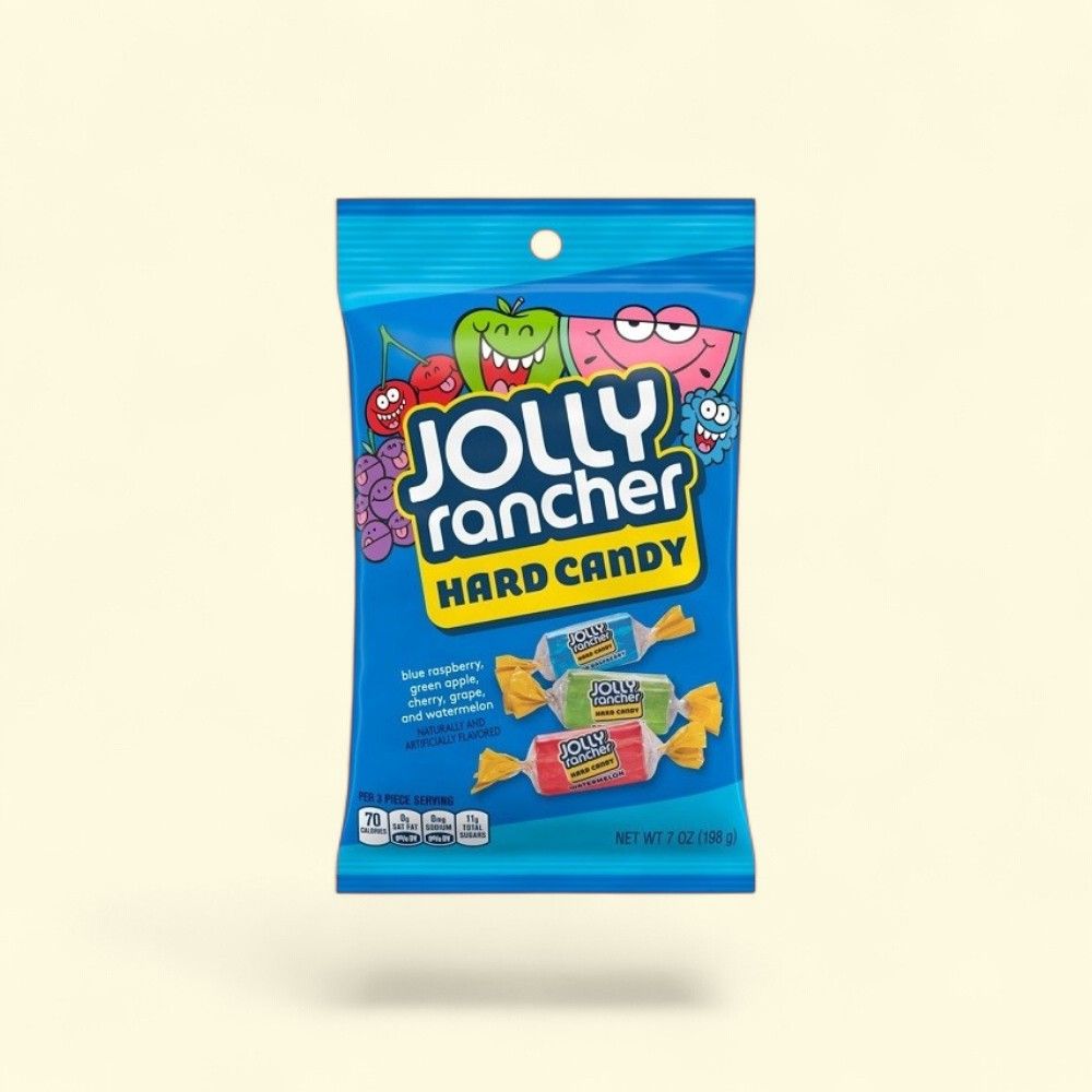 Jolly Rancher Assorted Hard Candy - 7oz Bag — authentic US product shipped worldwide by Treatspree