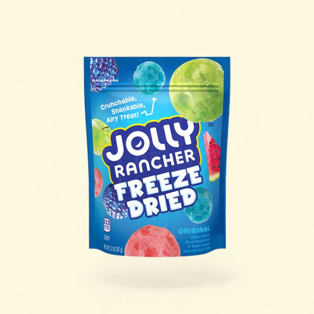 Jolly Rancher Original Freeze-Dried Candy 3.1oz — authentic US product shipped worldwide by Treatspree