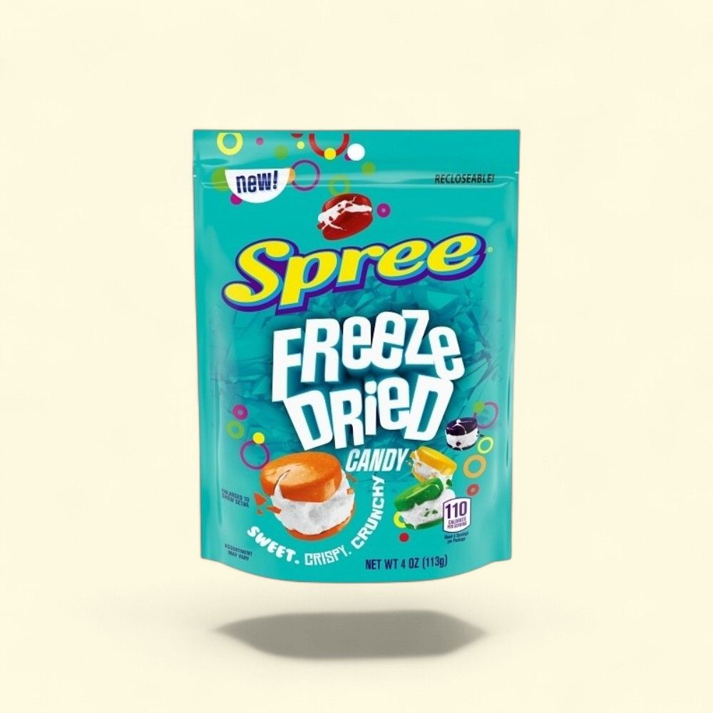Spree Freeze Dried Candy 4oz Bag — authentic US product shipped worldwide by Treatspree