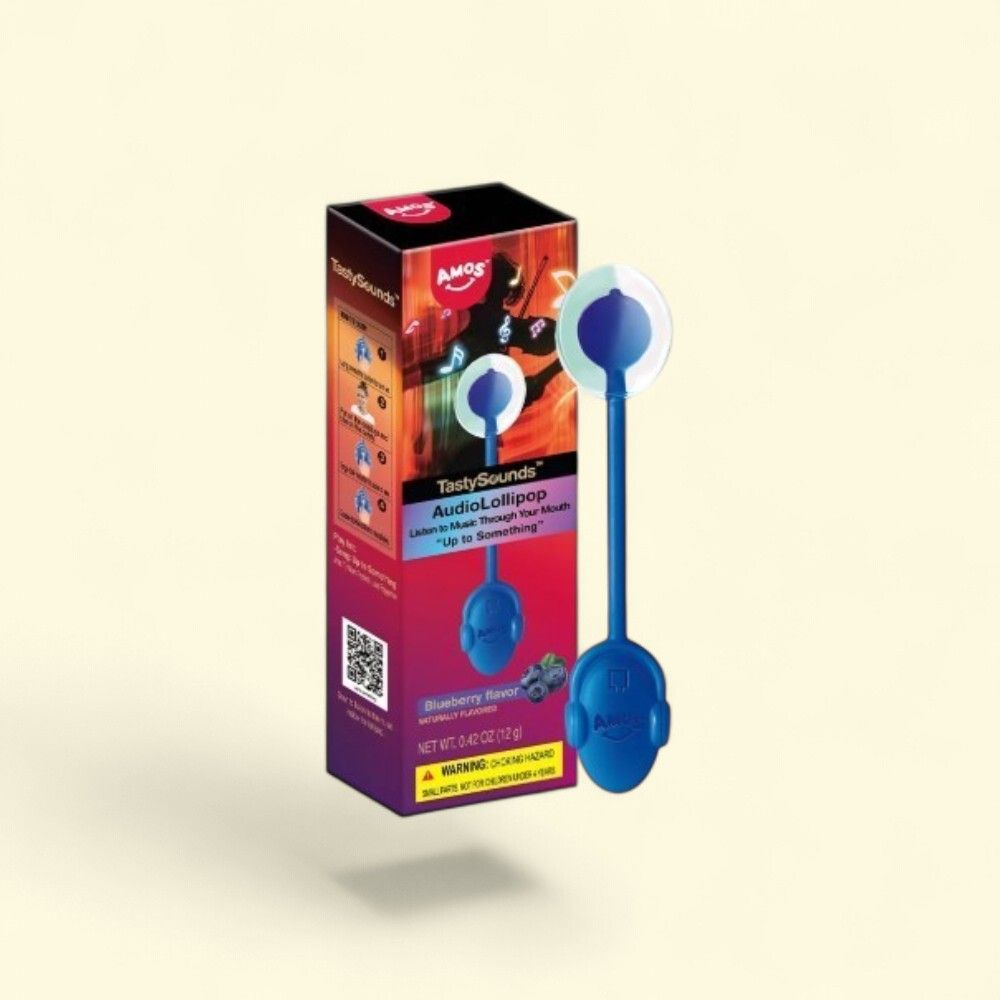 TastySounds Blueberry Audio Lollipop - 0.42oz — authentic US product shipped worldwide by Treatspree