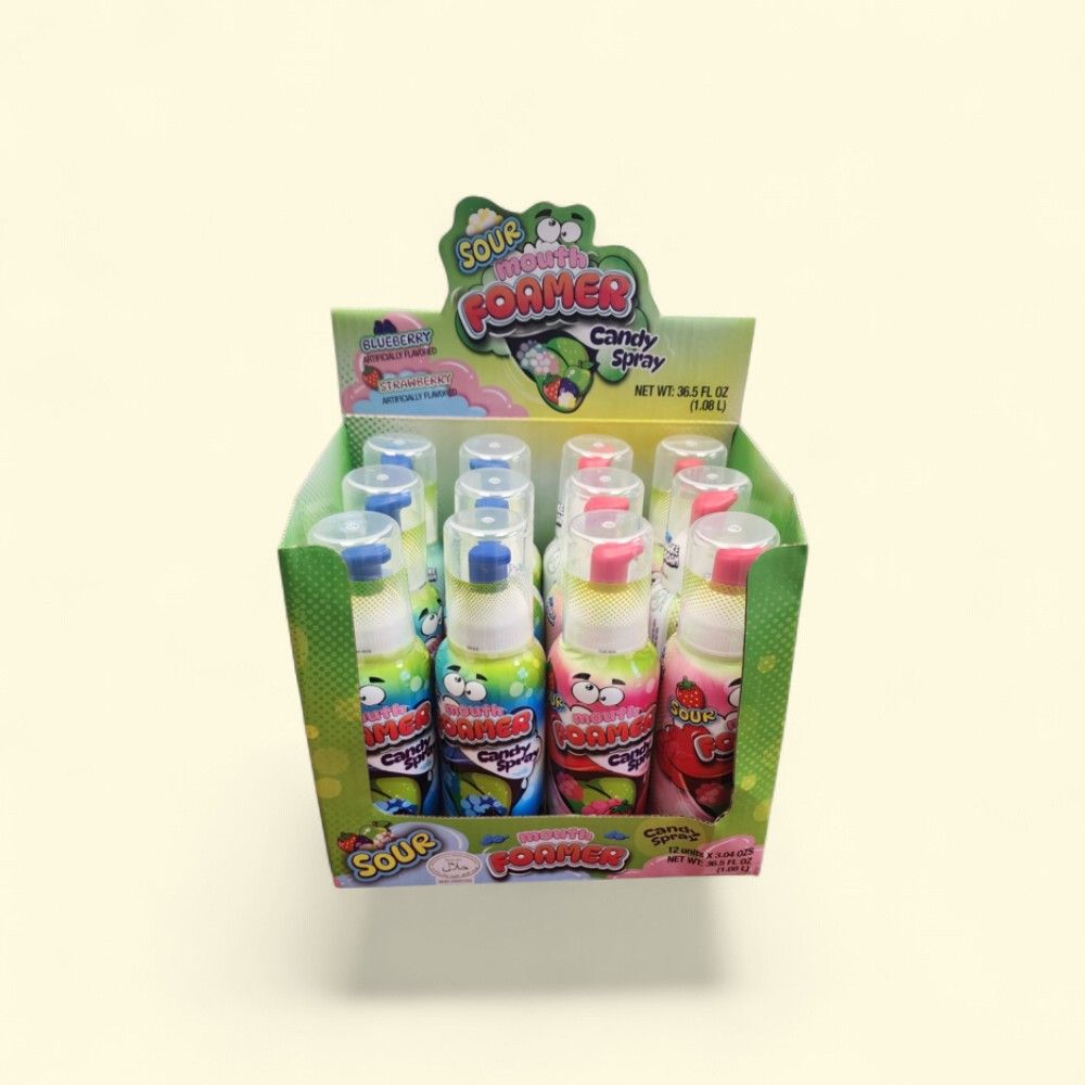 Exclusive Brands Candy Mouth Foamer Spray - authentic US product shipped worldwide by Treatspree