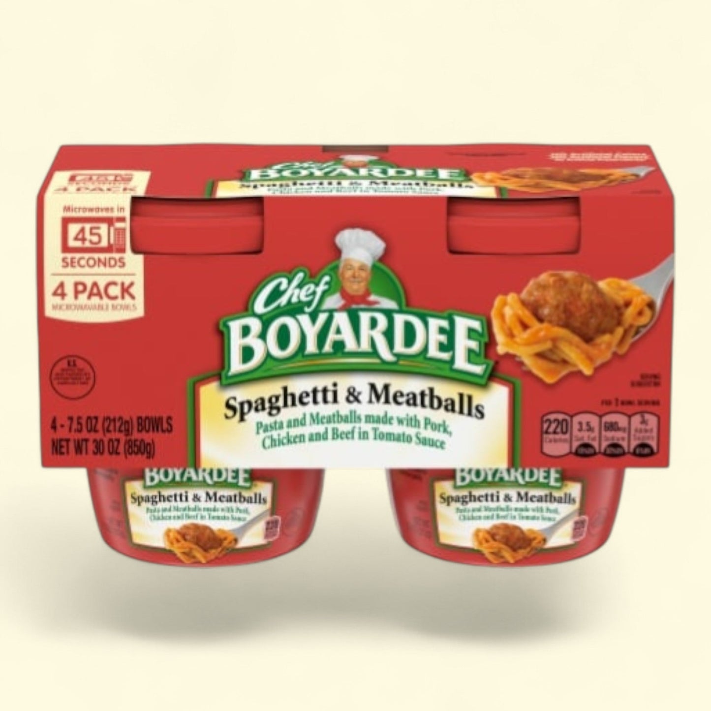 Chef Boyardee Spaghetti & Meatballs, 30 oz — authentic US product shipped worldwide by Treatspree