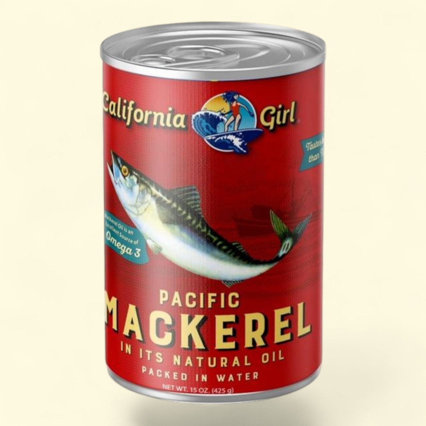 California Girl Cal Girl Pacific Premium Mackerel, 15 oz