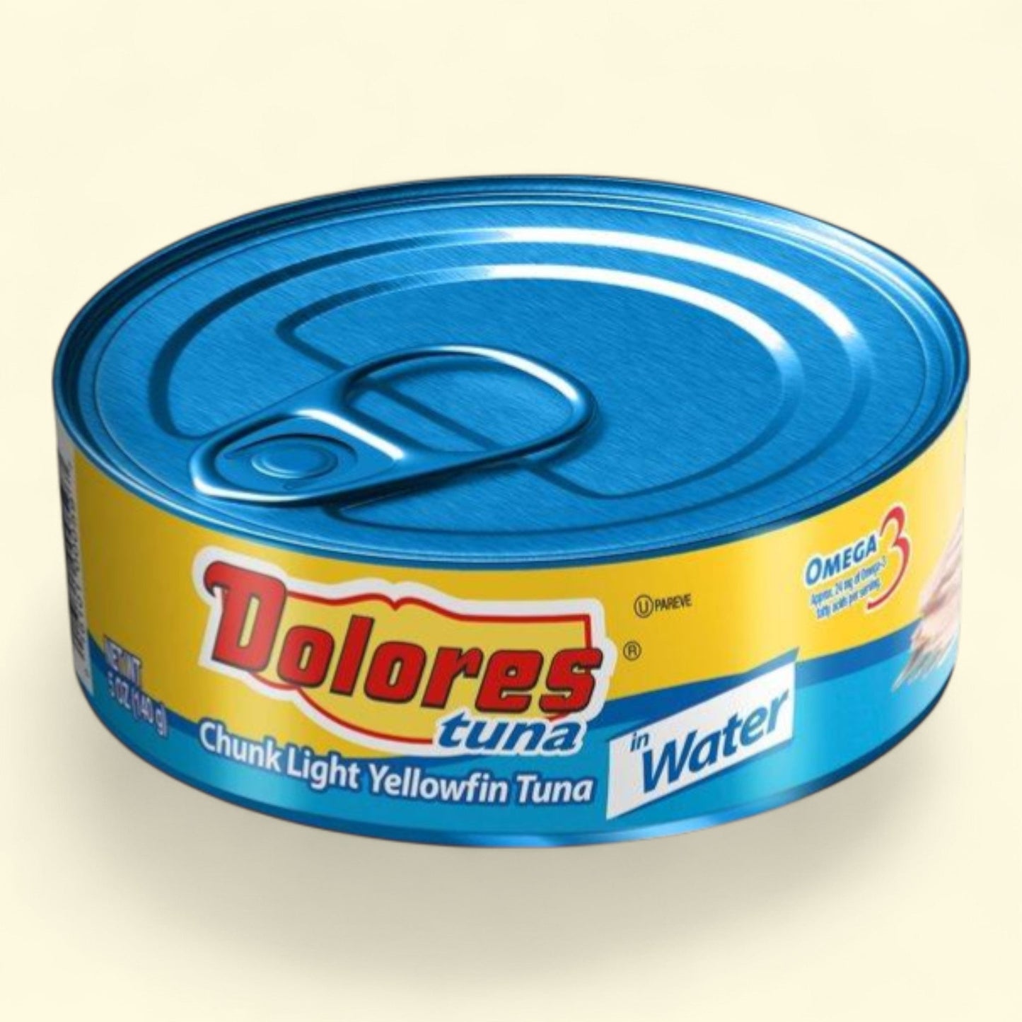 Dolores® Tuna, Chunk Light Yellowfin Tuna in Water, 5 oz Can