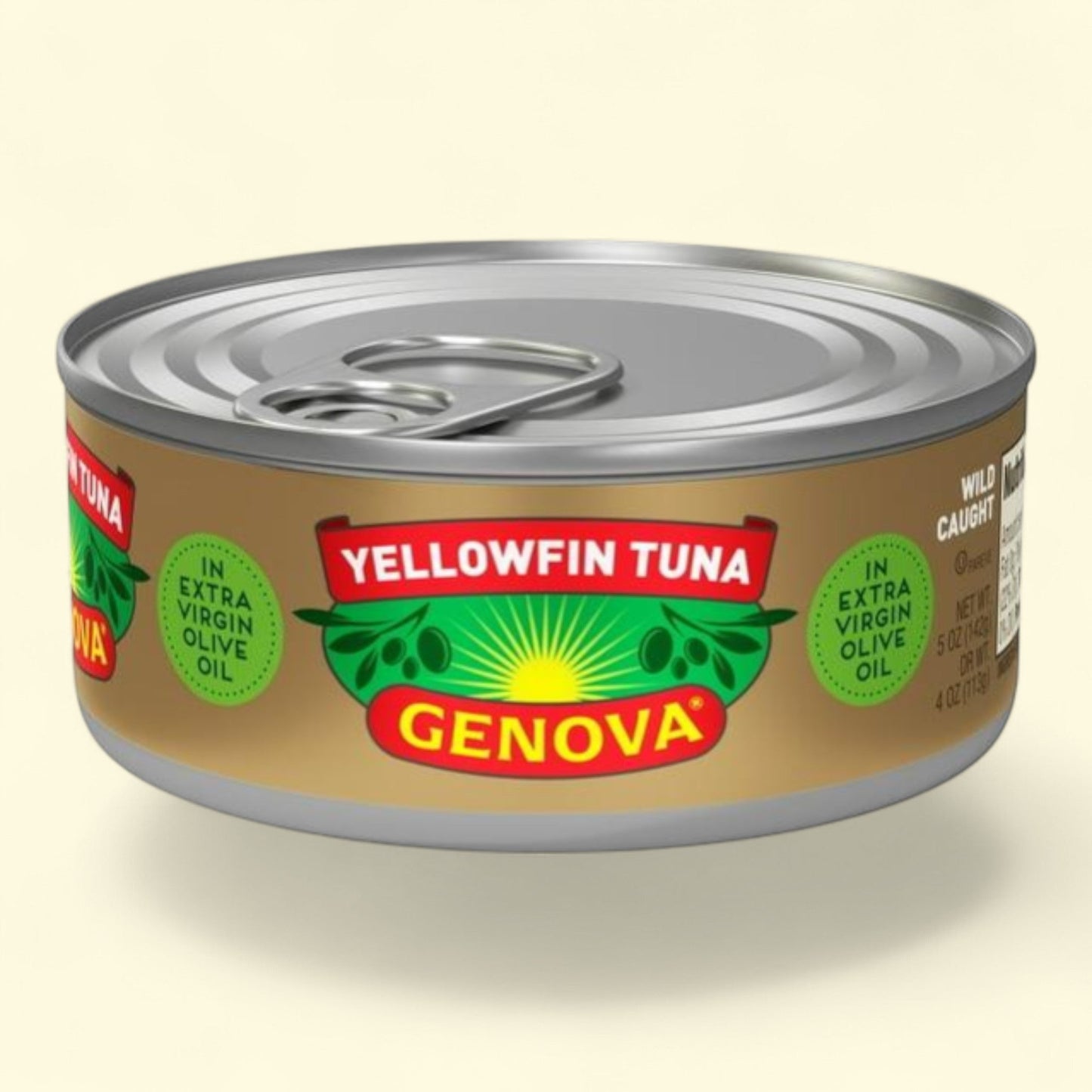 Genova Yellowfin Tuna, 5 oz Can — authentic US product shipped worldwide by Treatspree