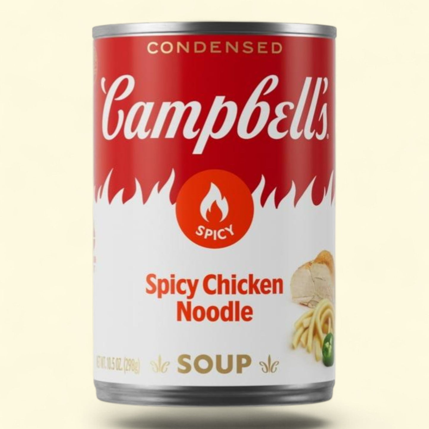 Campbell's Spicy Chicken Noodle Soup, 10.5 oz Can