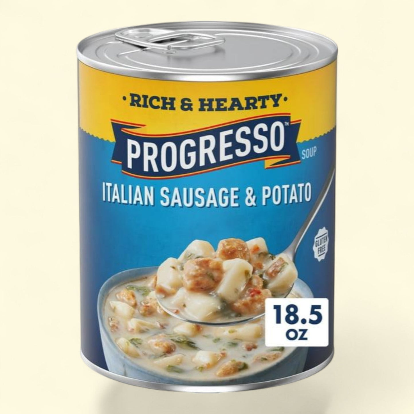 Progresso Italian Sausage and Potato Canned Soup, 18.5 oz