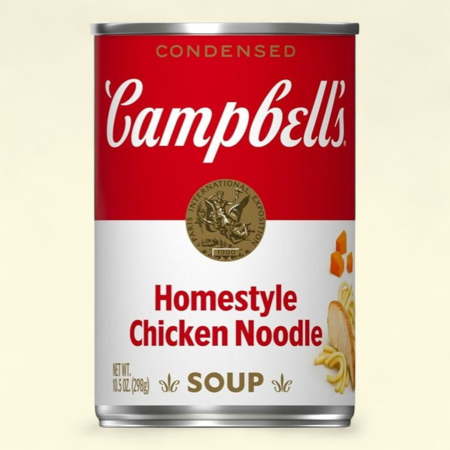 Campbell's Condensed Homestyle Chicken Noodle Soup, 10.5 oz Can