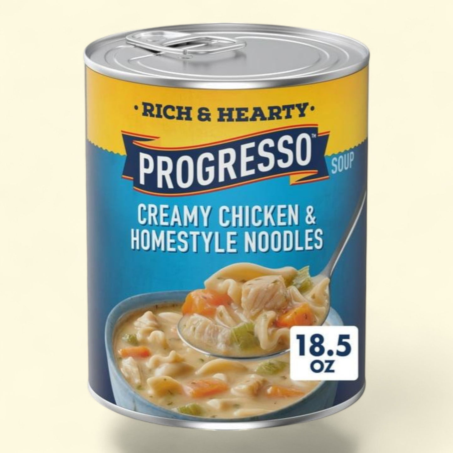 Progresso Creamy Chicken and Homestyle Noodles Soup, 18.5 oz — authentic US product shipped worldwide by Treatspree