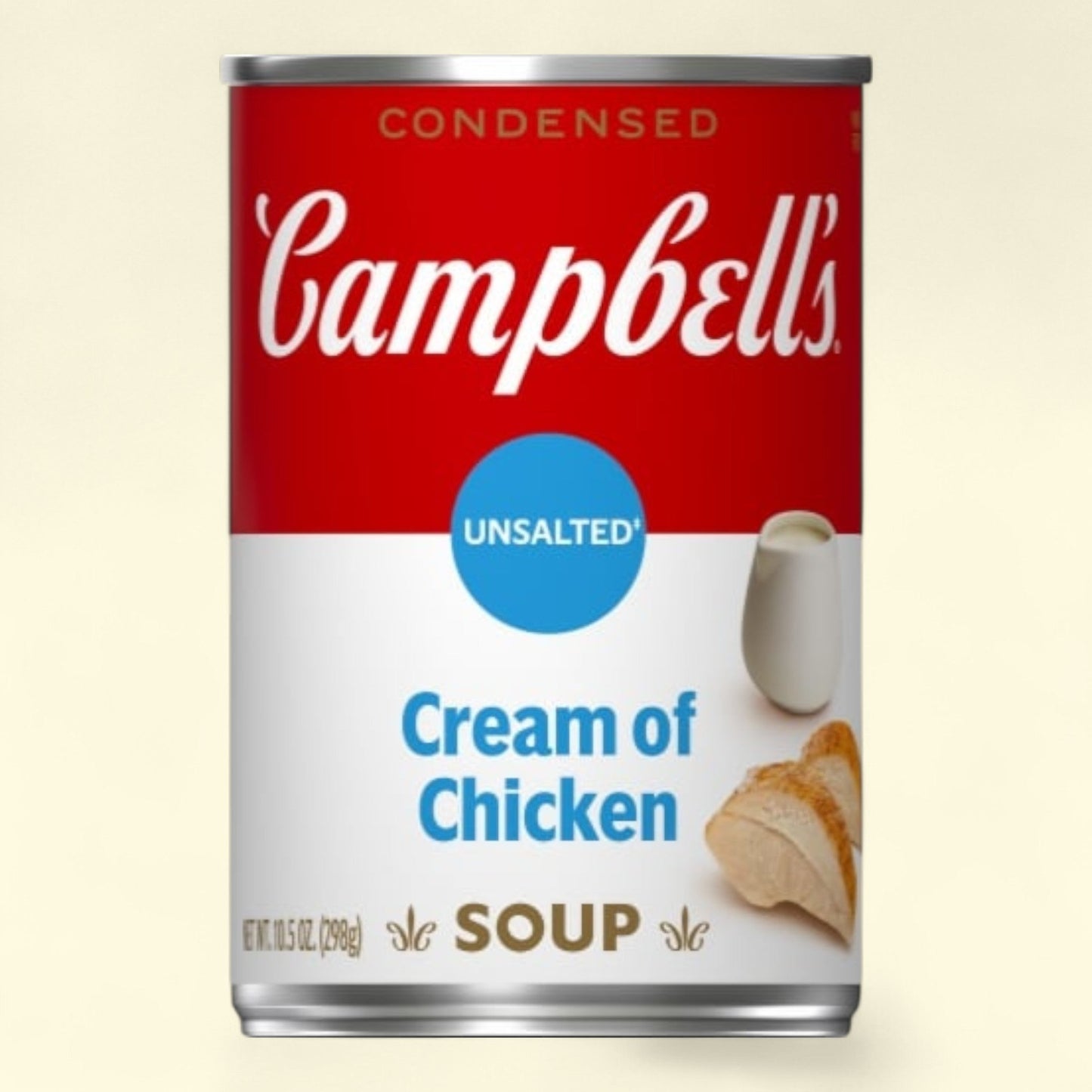 Campbell's Condensed Cream of Chicken Soup, Unsalted, 10.5 oz.