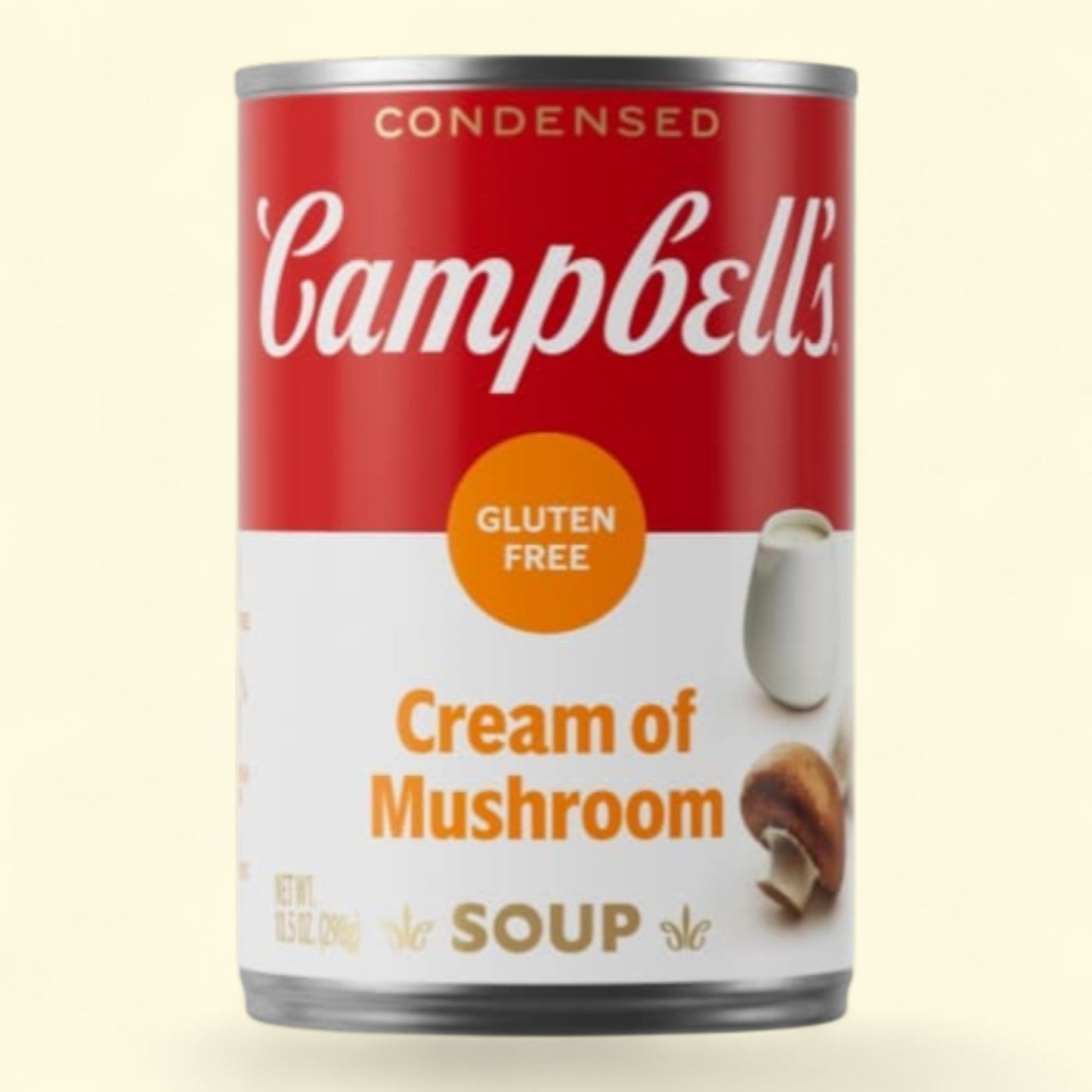 Campbell's Condensed Cream of Mushroom Soup, Gluten Free, 10.5 oz