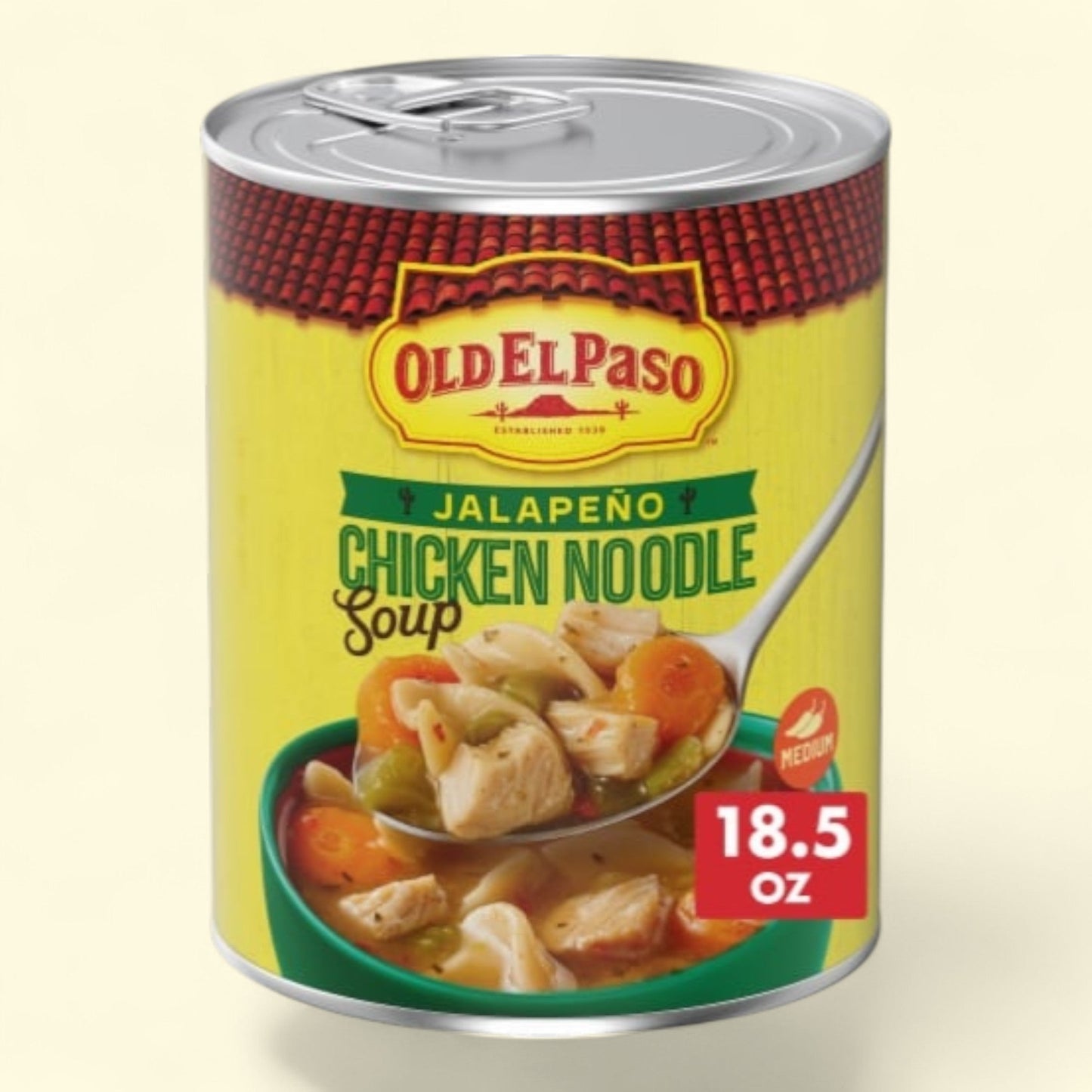 Old El Paso Jalapeno Chicken Noodle Soup, 18.5 oz