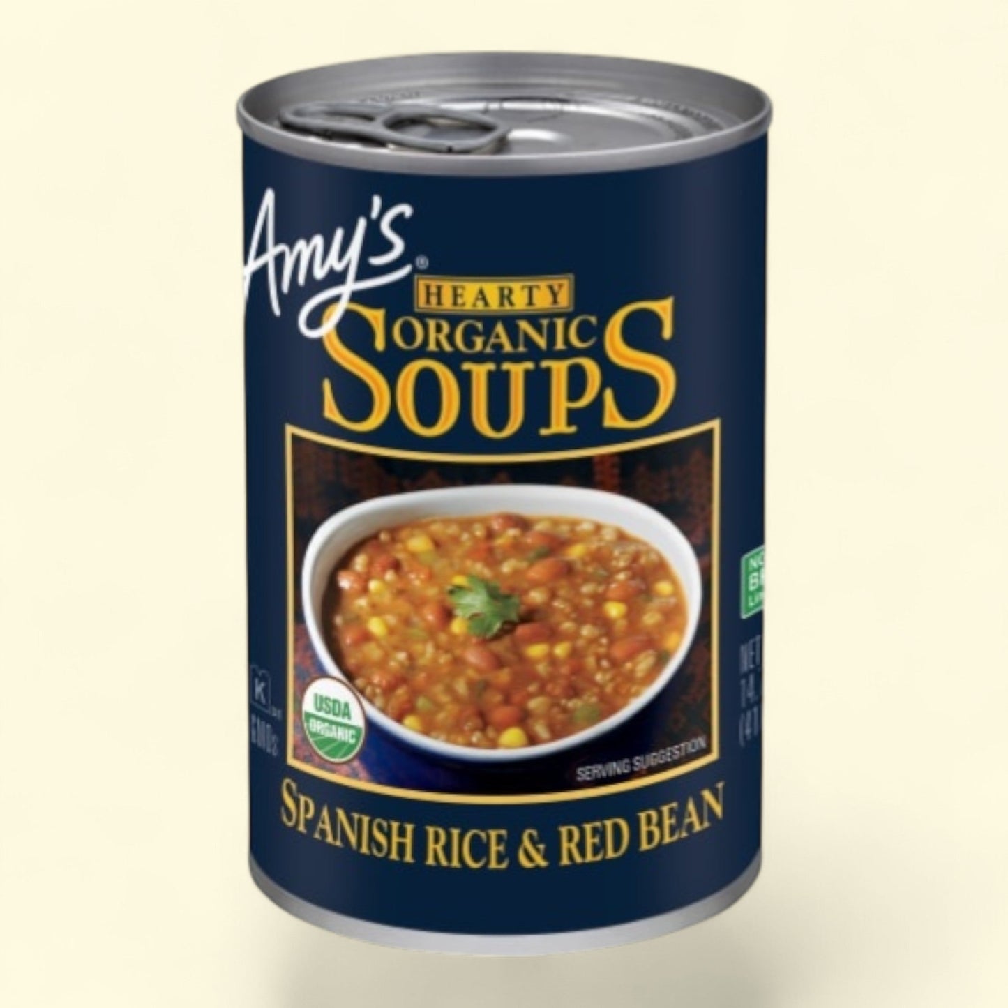 Amy's Organic Hearty Spanish Rice & Red Beans Soup, 14.1 oz
