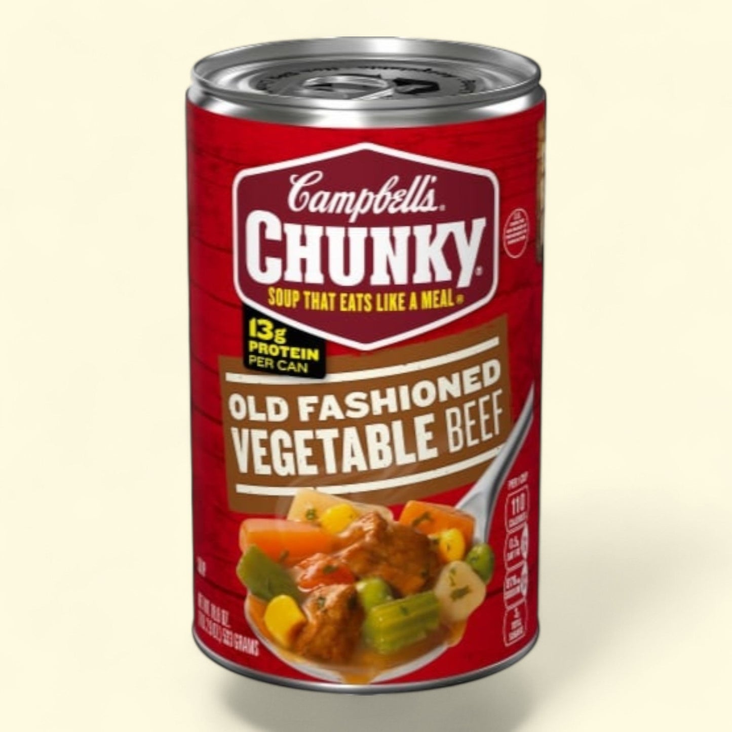 Campbell's Chunky Old Fashioned Vegetable Beef Soup, 18.8 oz.
