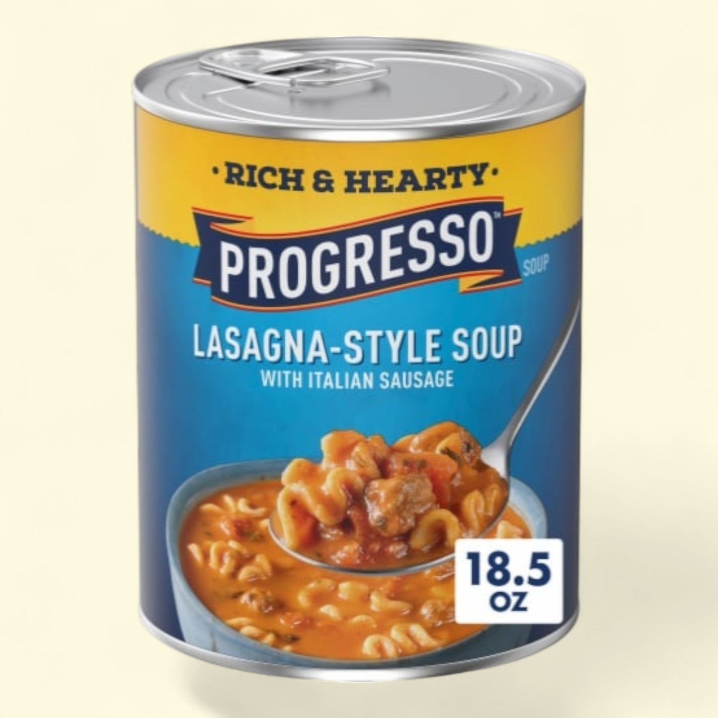 Progresso Rich & Hearty Lasagna-Style With Italian Sausage Soup, 18.5 oz