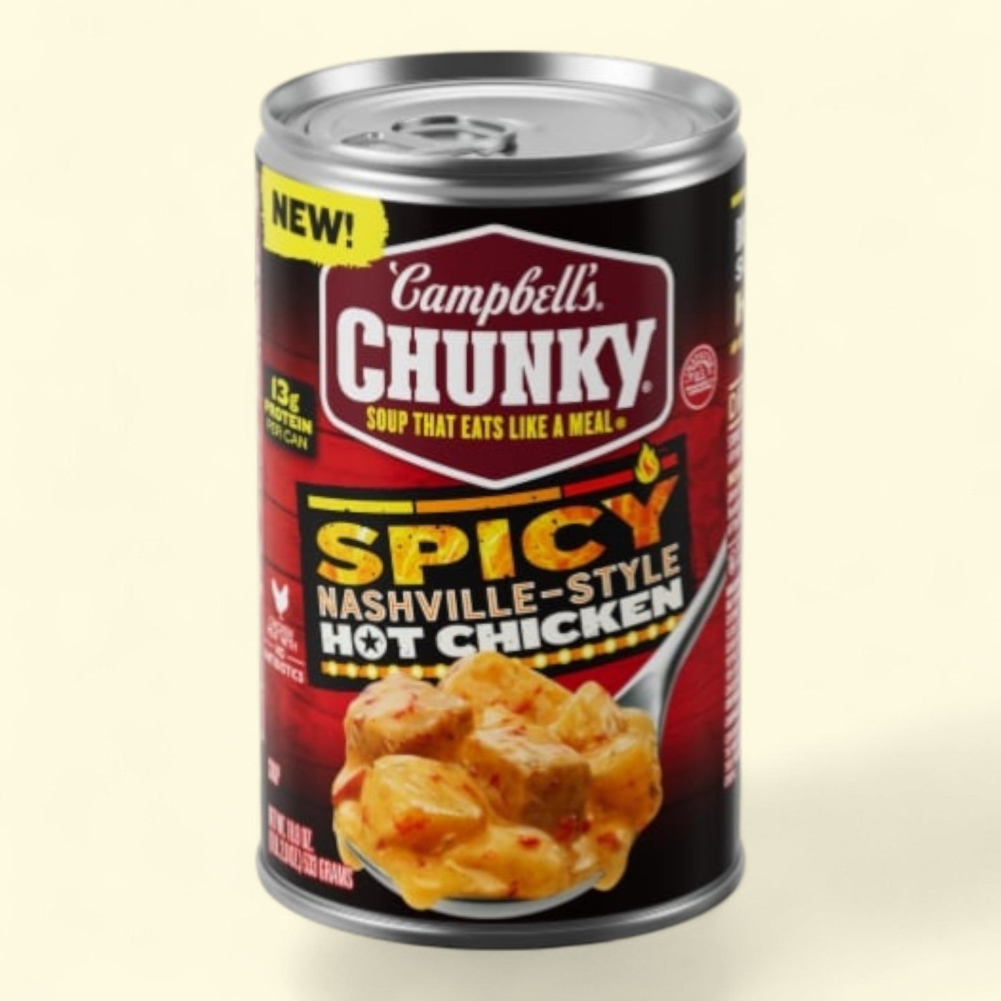 Campbell's Chunky Spicy Nashville-Style Hot Chicken Soup, 18.8 oz
