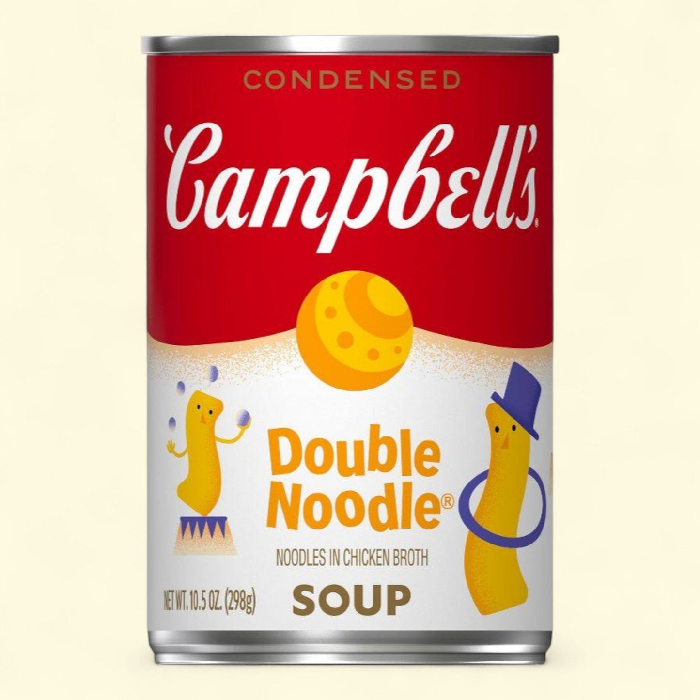 Campbell's Double Noodle Soup, 10.5oz — authentic US product shipped worldwide by Treatspree