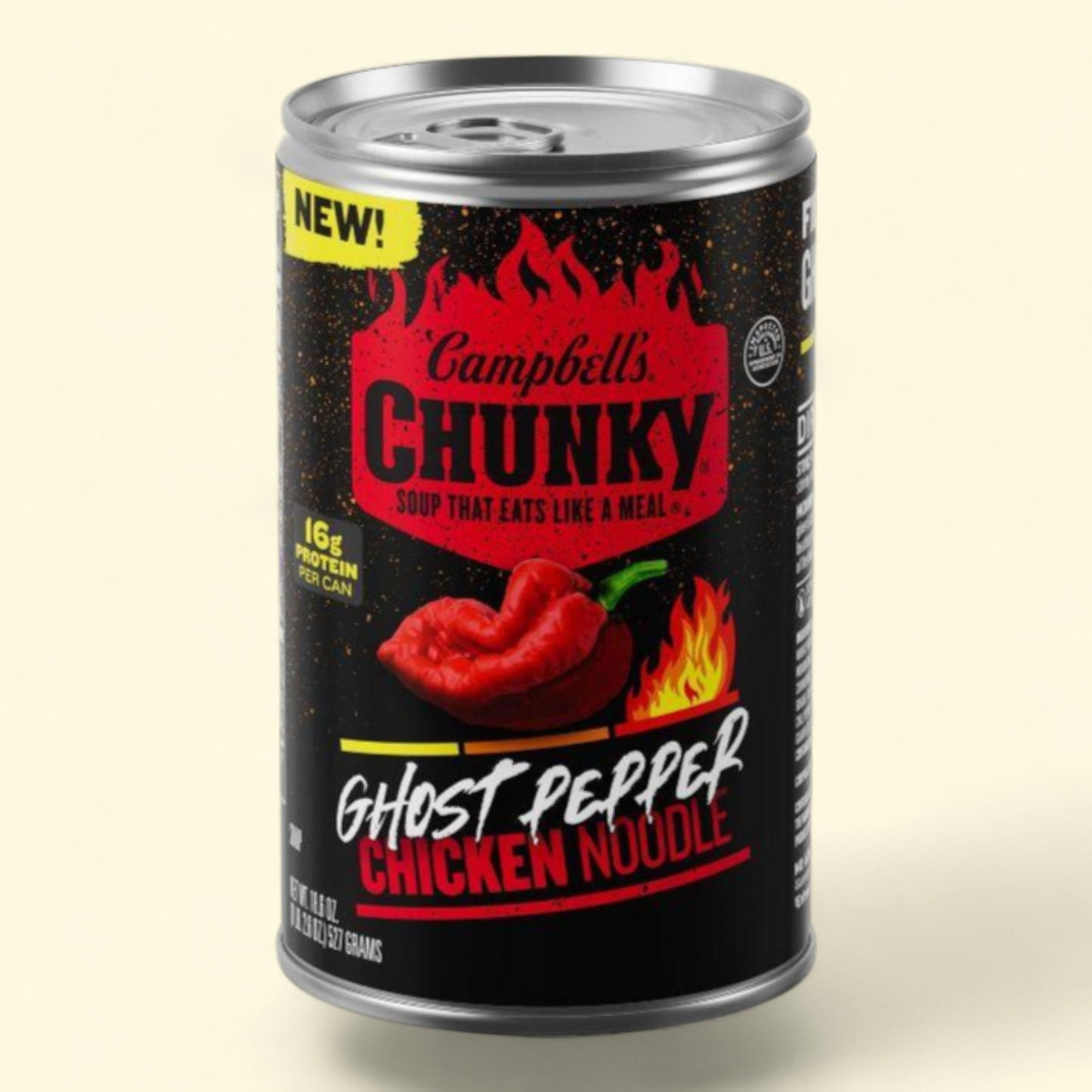 Campbell's Chunky Soup, Xtra Spicy Ghost Pepper, 18.6oz — authentic US product shipped worldwide by Treatspree