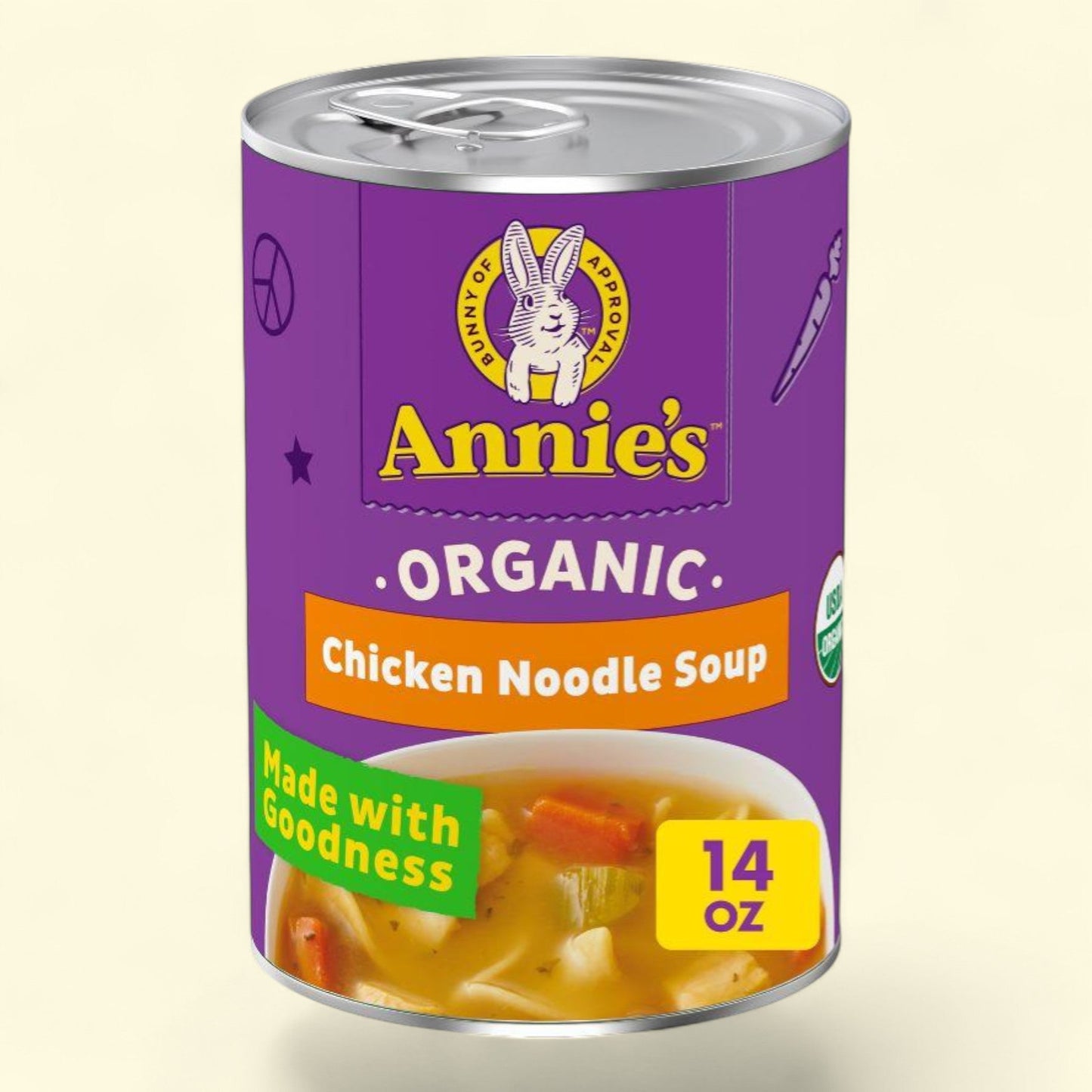 Annie's Organic Chicken Noodle Soup, 14oz