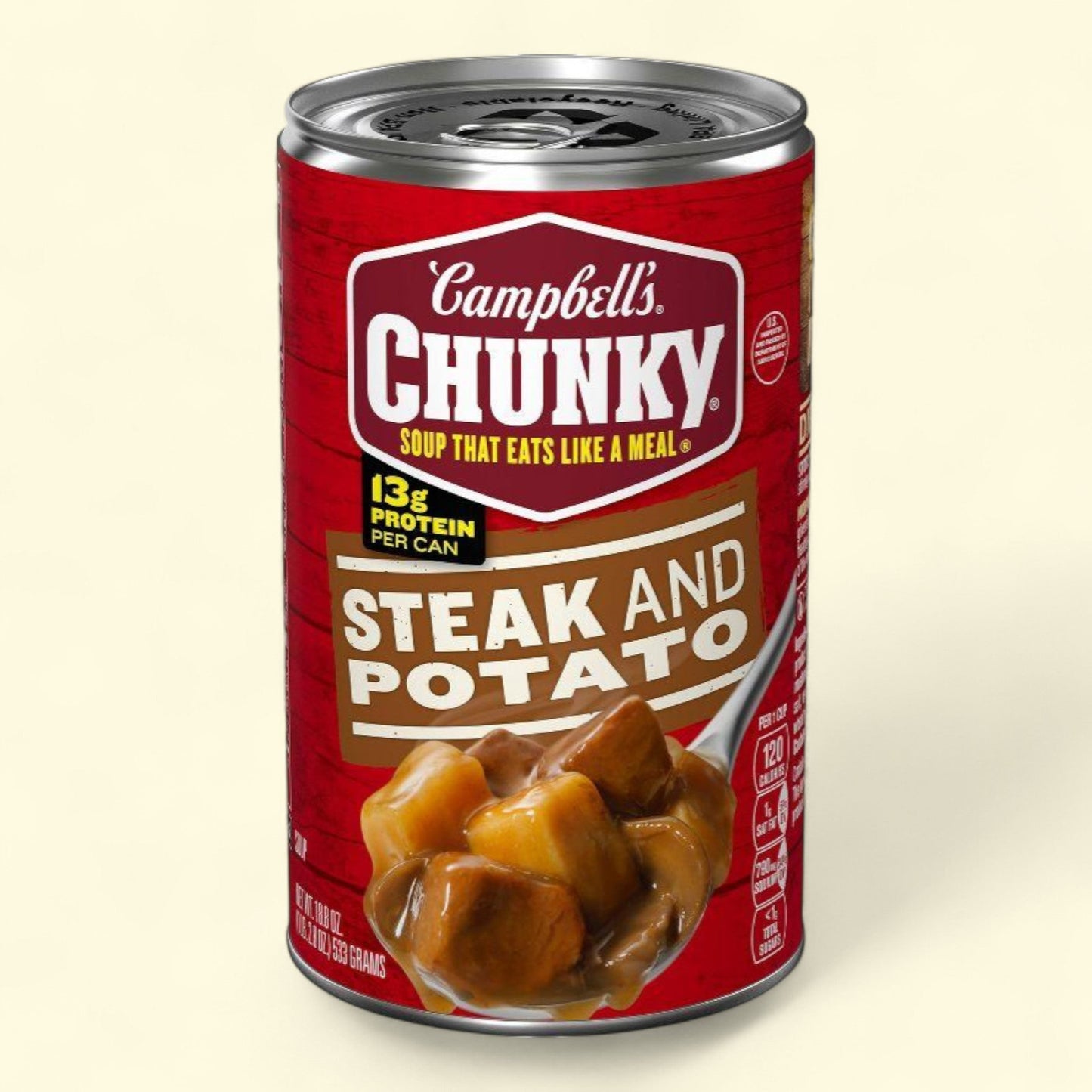 Campbell's Chunky Steak and Potato Soup, 18.8oz