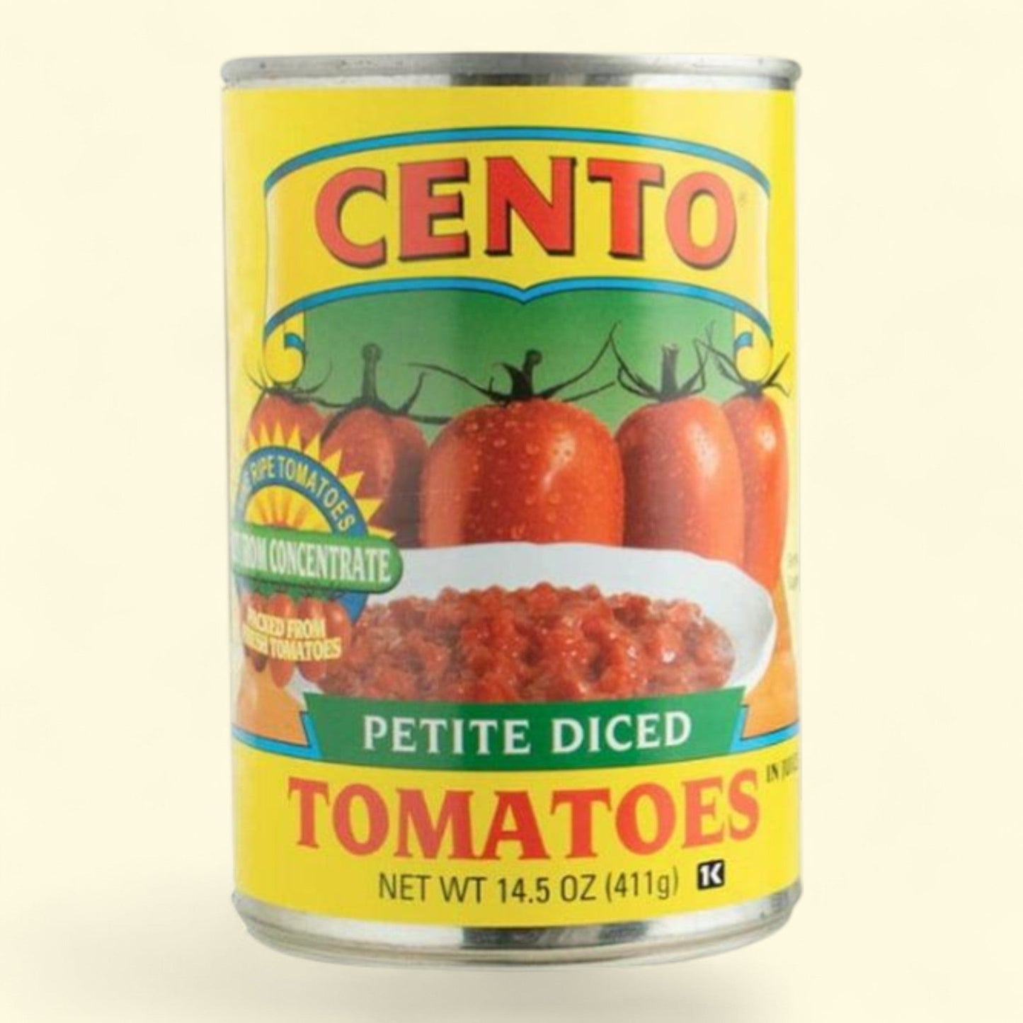 Cento Petite Diced Tomatoes, 14.5 Oz — authentic US product shipped worldwide by Treatspree