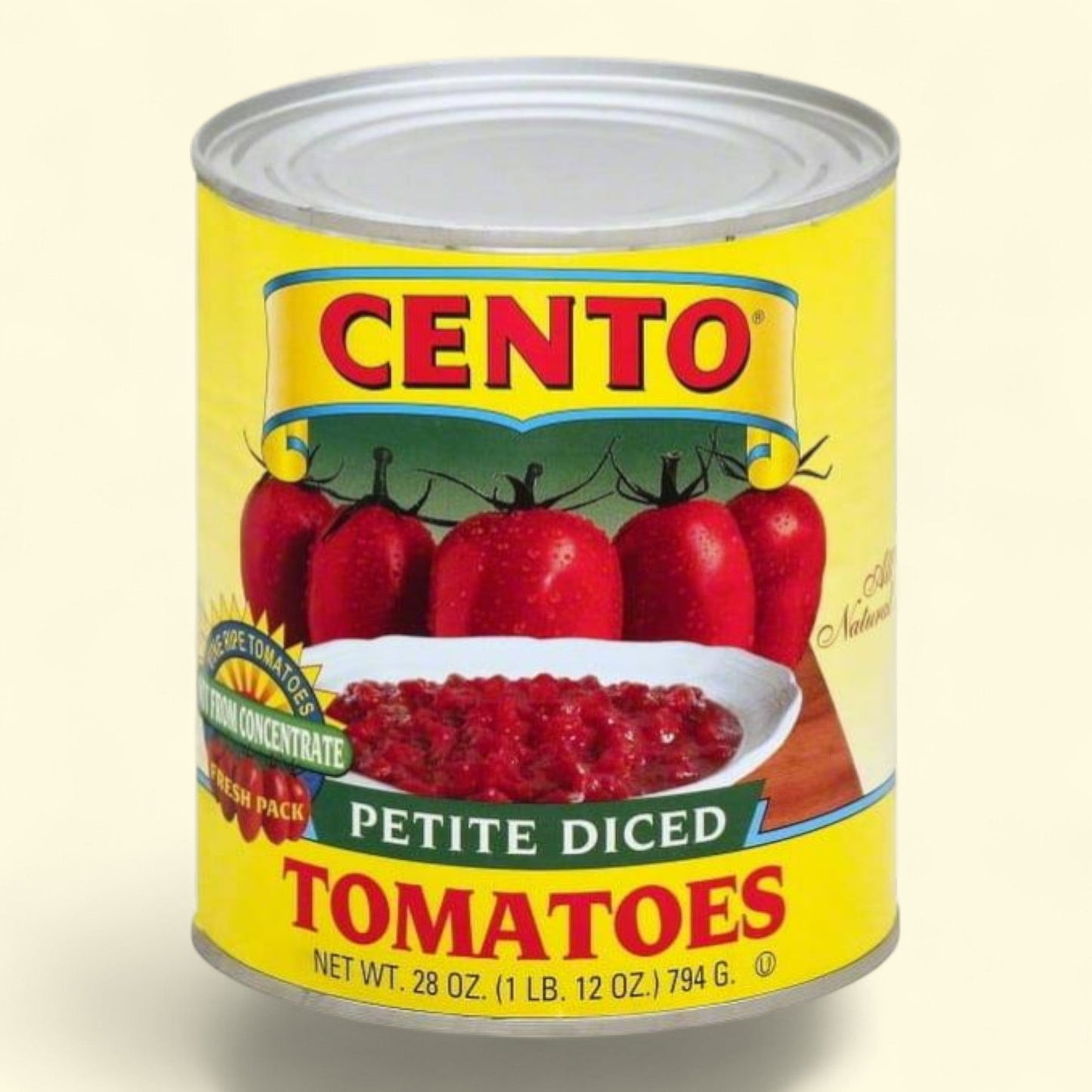 Cento Petite Diced Tomatoes, 28 Oz — authentic US product shipped worldwide by Treatspree
