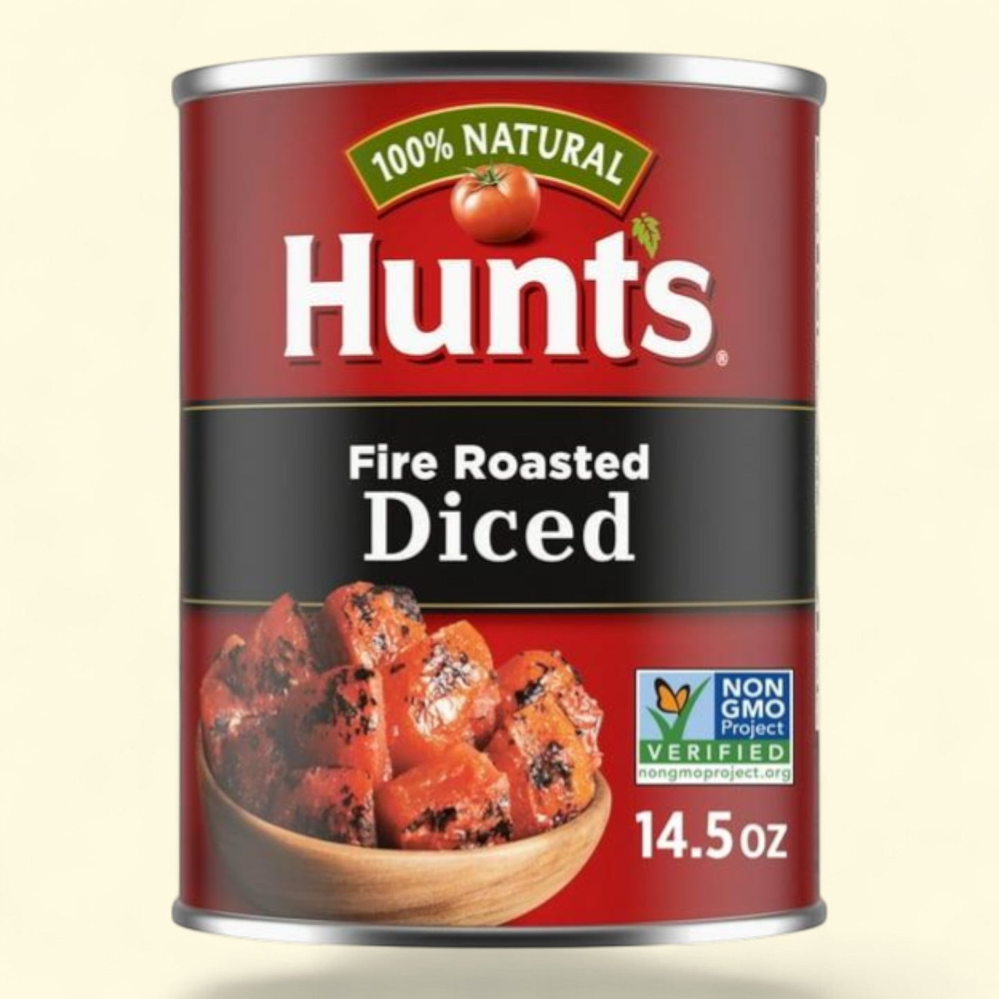 Hunt's Fire Roasted Diced Tomatoes, 14.5 oz Can — authentic US product shipped worldwide by Treatspree