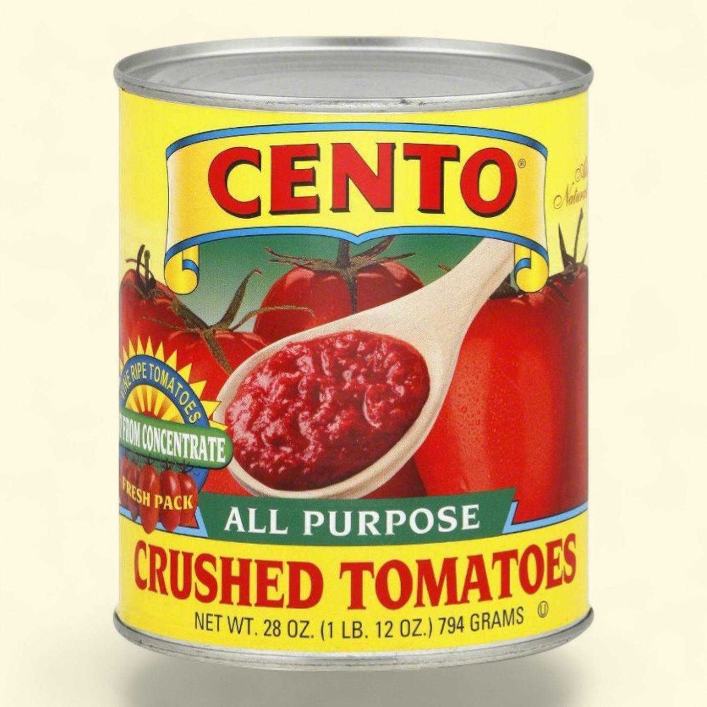 Cento Crushed Tomatoes 28oz — authentic US product shipped worldwide by Treatspree
