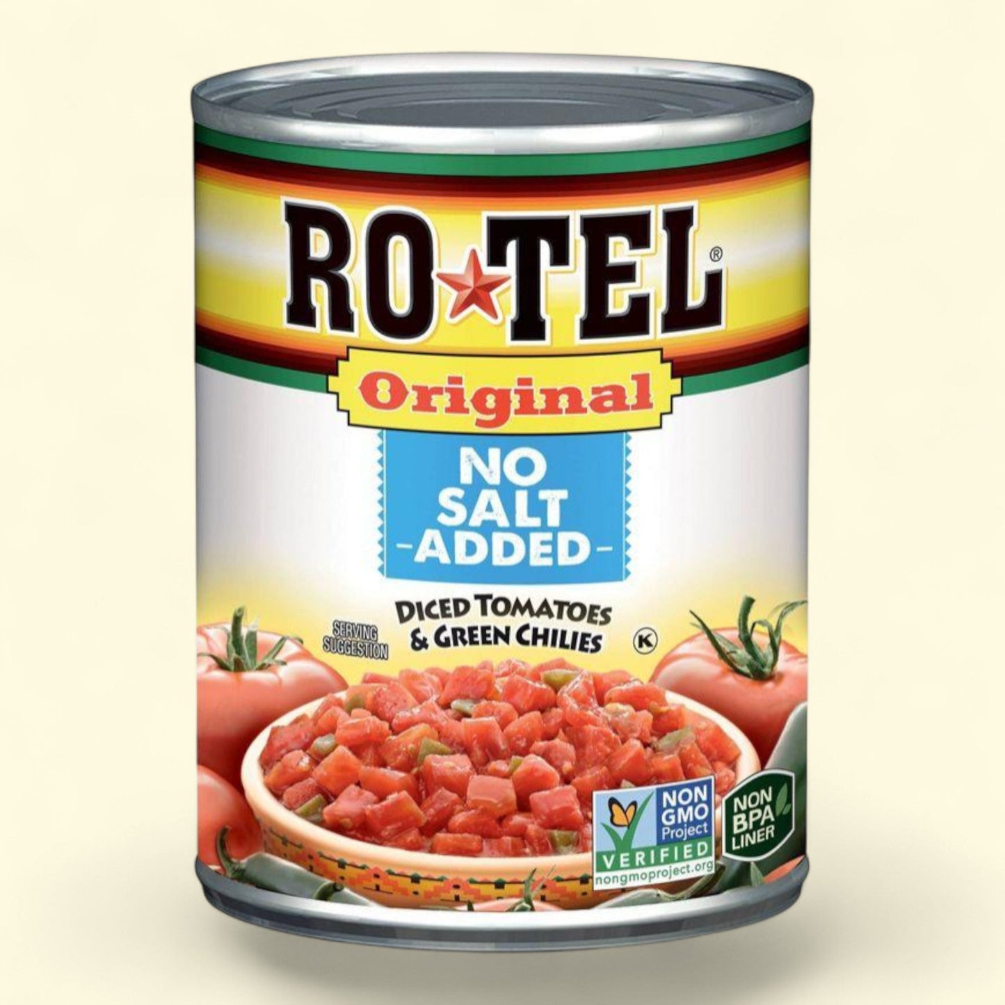 Rotel Tomatoes, No Salt Added, 10oz — authentic US product shipped worldwide by Treatspree