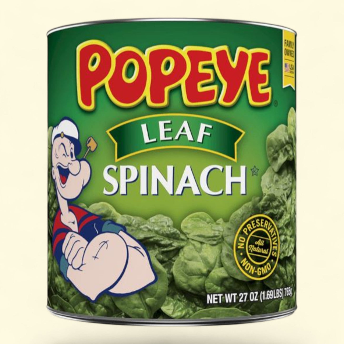 Allens Popeye Spinach, 27 oz