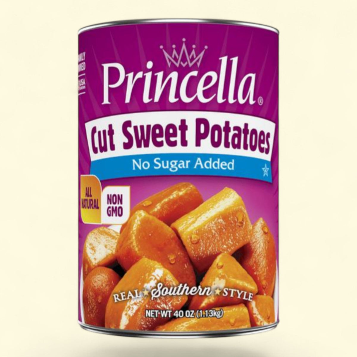 Princella Cut Sweet Potatoes, 40 oz — authentic US product shipped worldwide by Treatspree