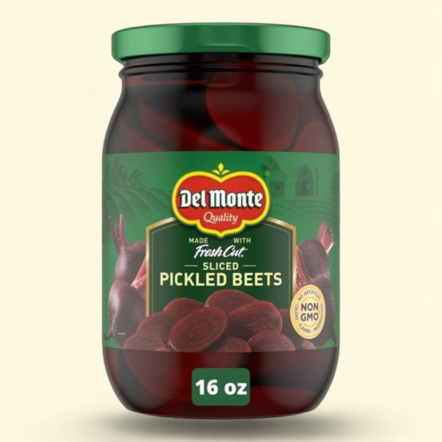 Del Monte Sliced Pickled Beets, 16 oz Jar