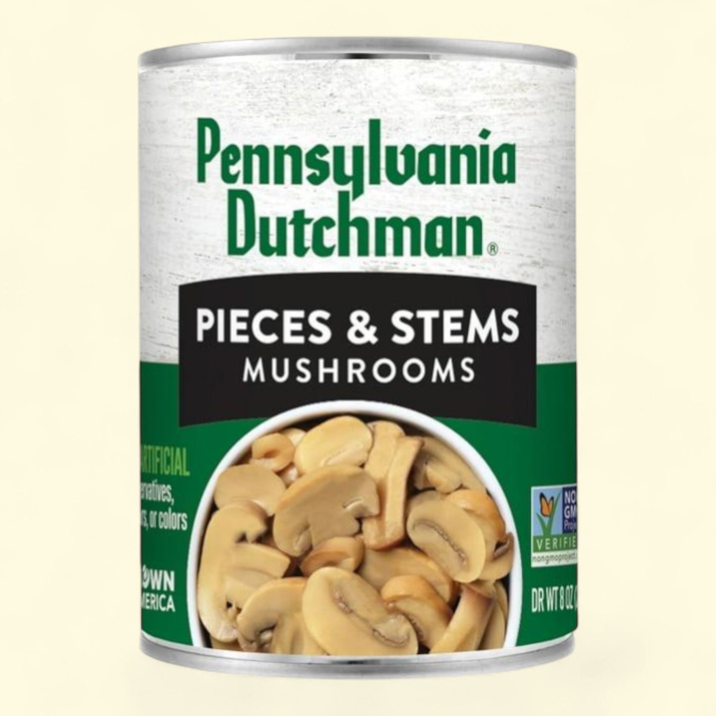 Pennsylvania Dutchman Pieces & Stems Mushrooms, 8oz — authentic US product shipped worldwide by Treatspree