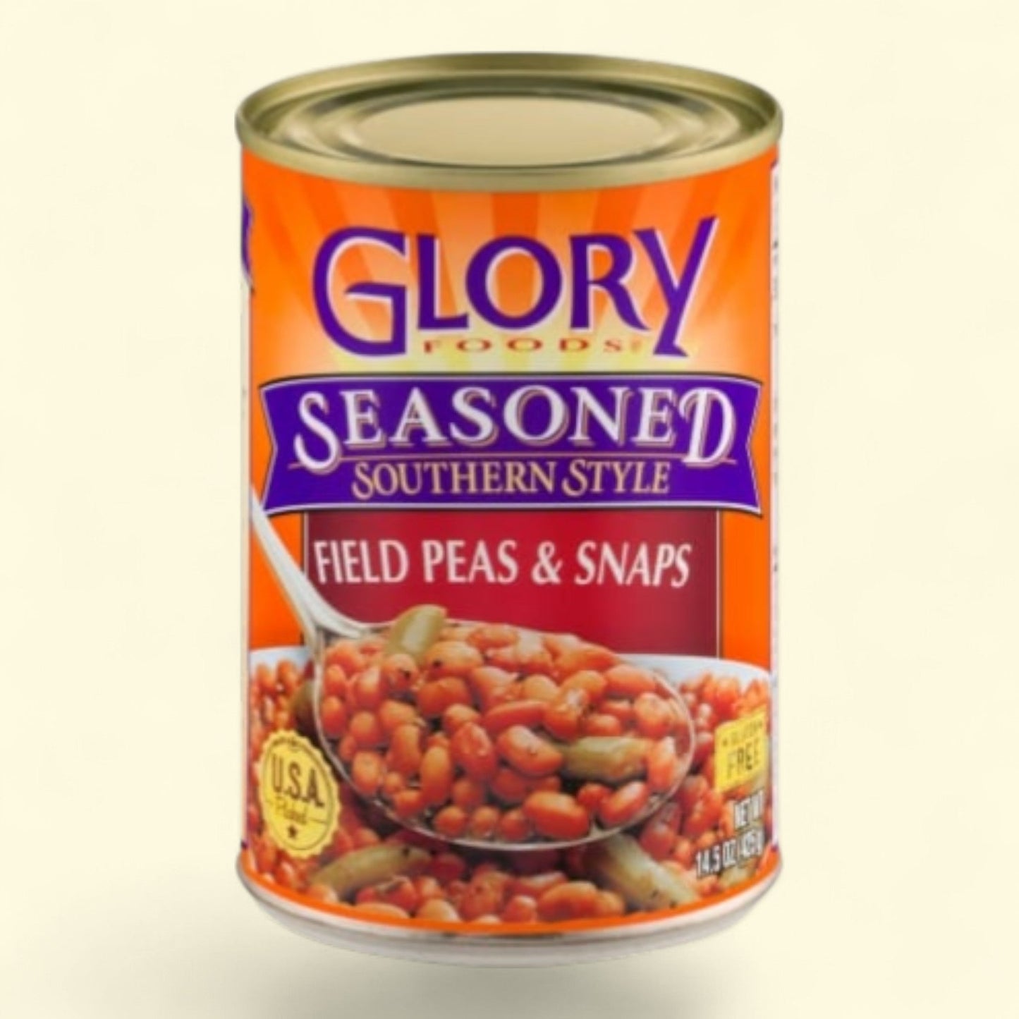 Glory Foods Seasoned Southern Style Field Peas & Snaps, 14.5 oz