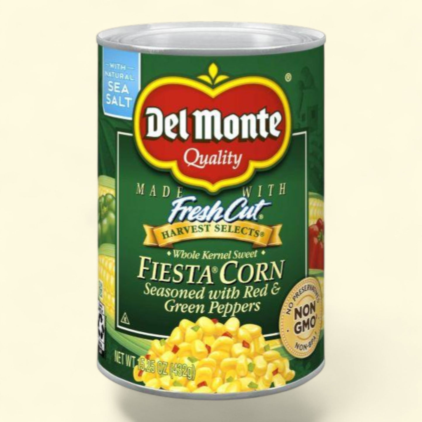 Del Monte Fiesta Corn, 15.25oz — authentic US product shipped worldwide by Treatspree