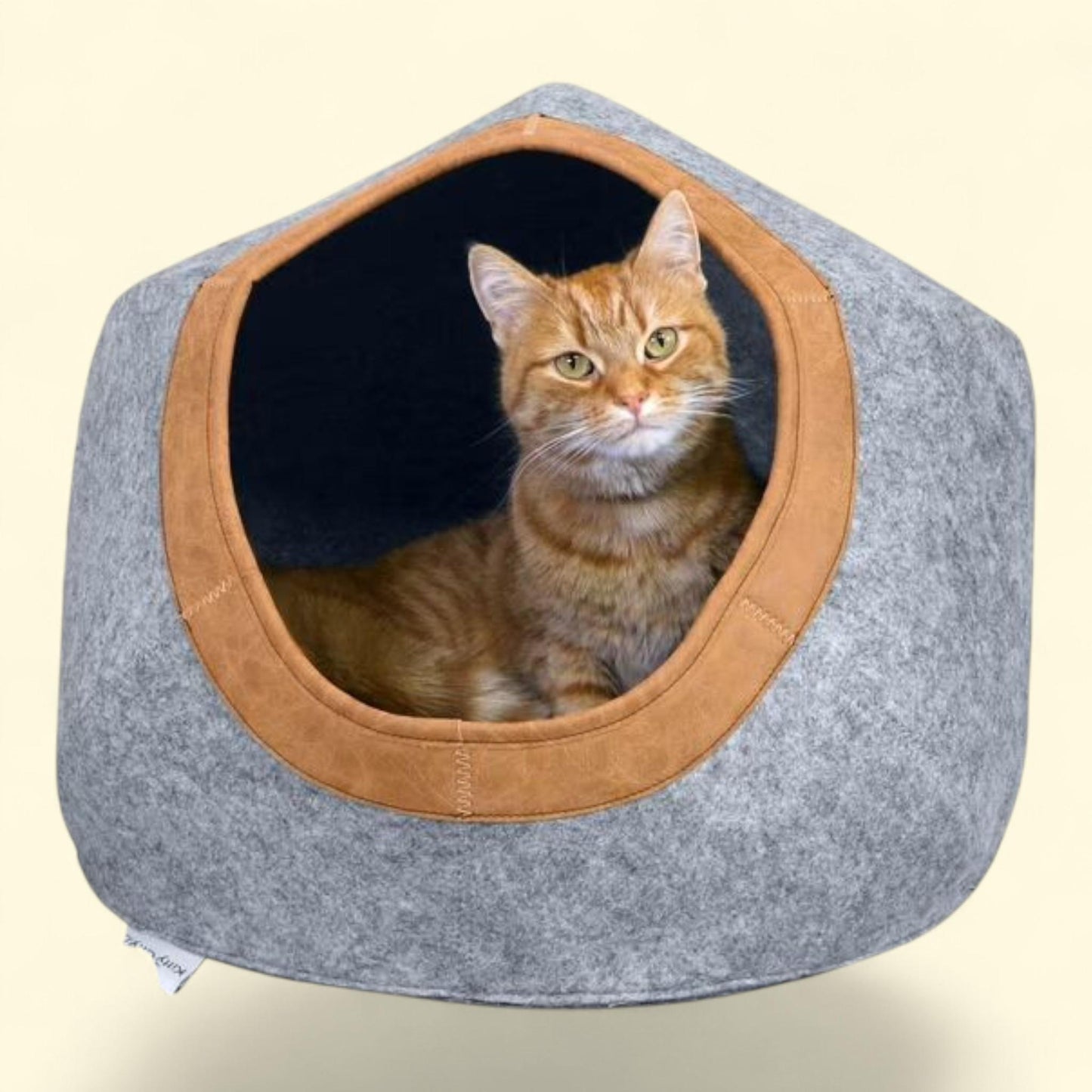 Kitty City Felt Cat Cave, Size Large — authentic US product shipped worldwide by Treatspree