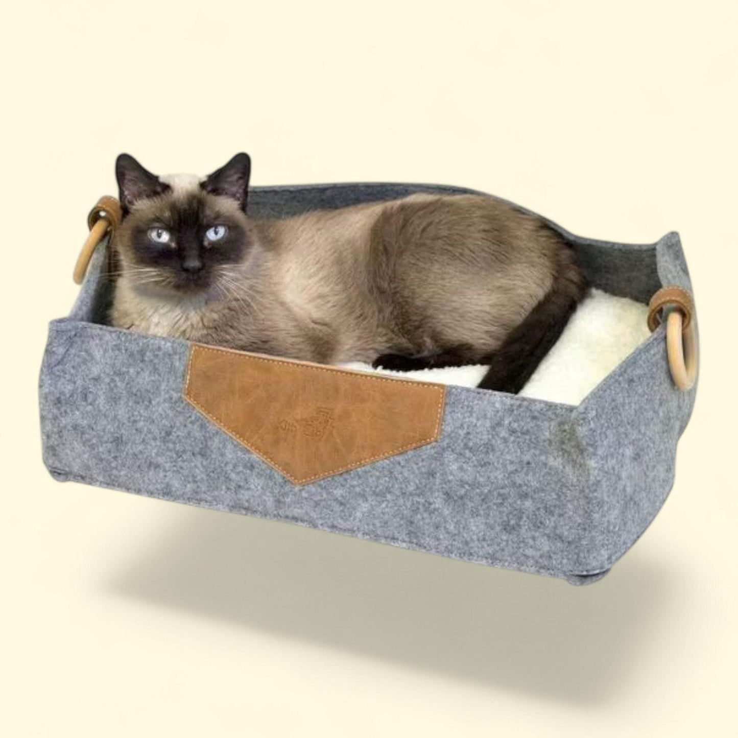 Kitty City Lounge Sleeper Bed, Felt, Size