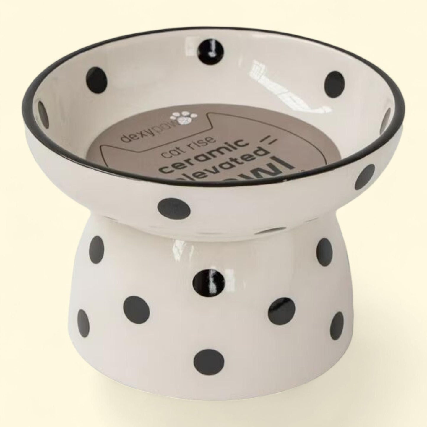 Dexypaws Ceramic Cat Bowl, 8.7oz — authentic US product shipped worldwide by Treatspree