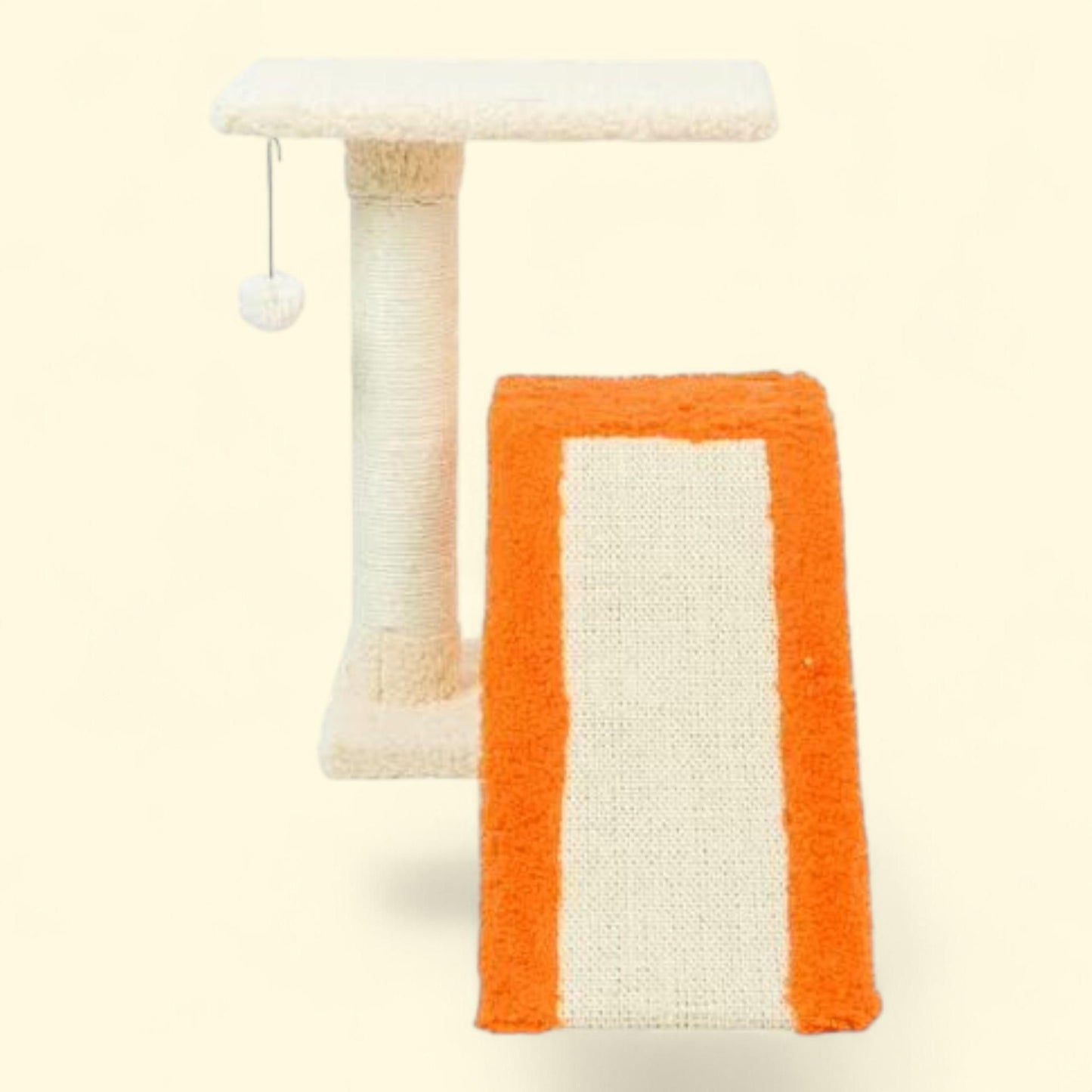 Armarkat X2101 Two Level Platform Scratcher w Sisal Carpet Ramp, Beige, Weight
12 lb