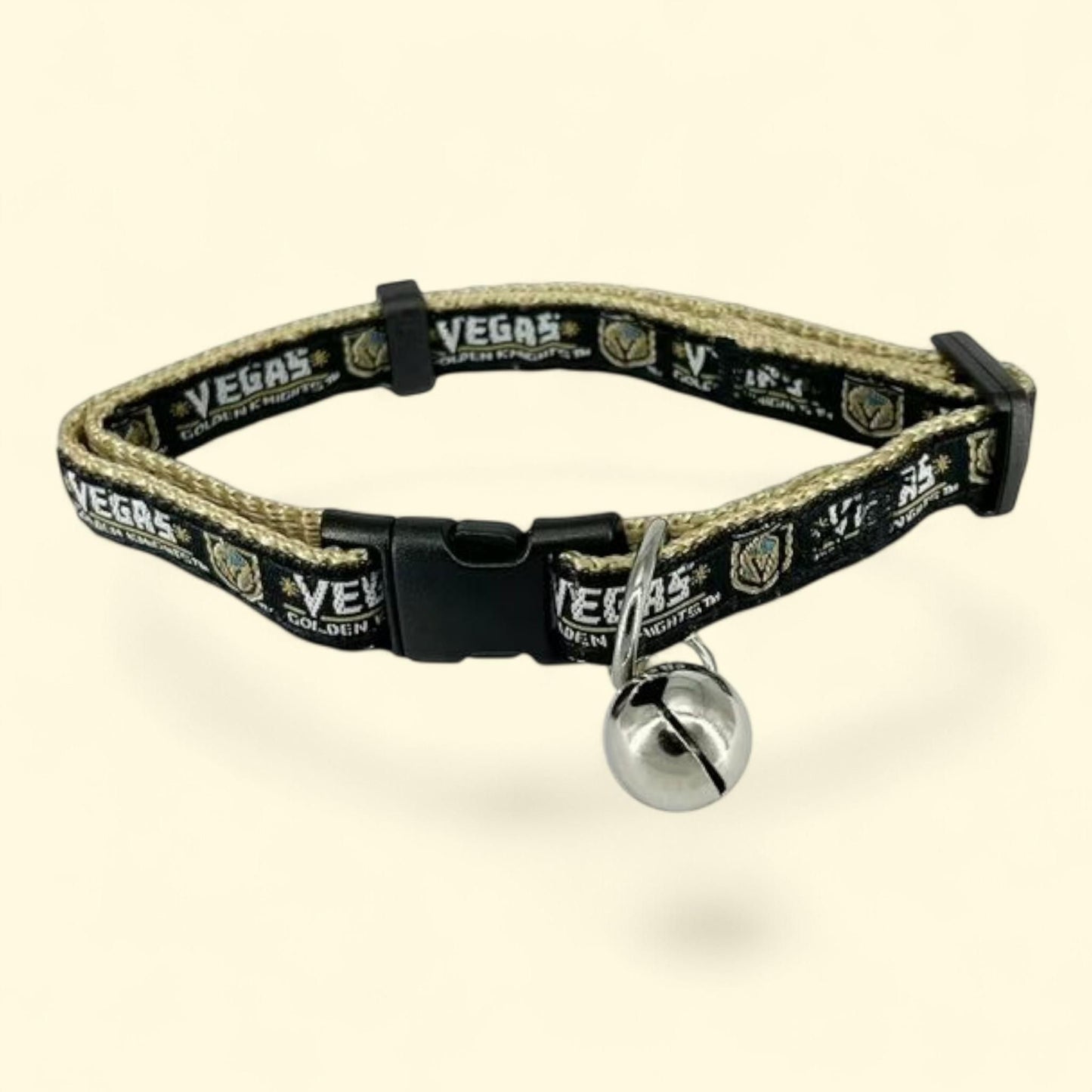 Pets First Las Vegas Knights NHL Cat Collar, Black, S