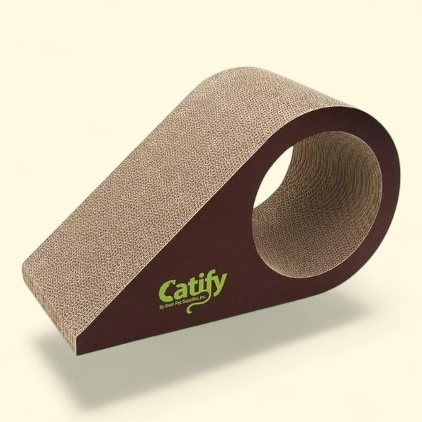 Best Pet Supplies, Inc. Catify Droplet Cat Scratcher, Catnip, 1 count